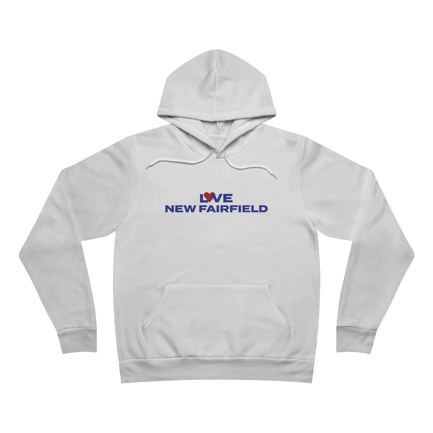 Love New Fairfield Unisex Sponge Fleece Pullover Hoodie