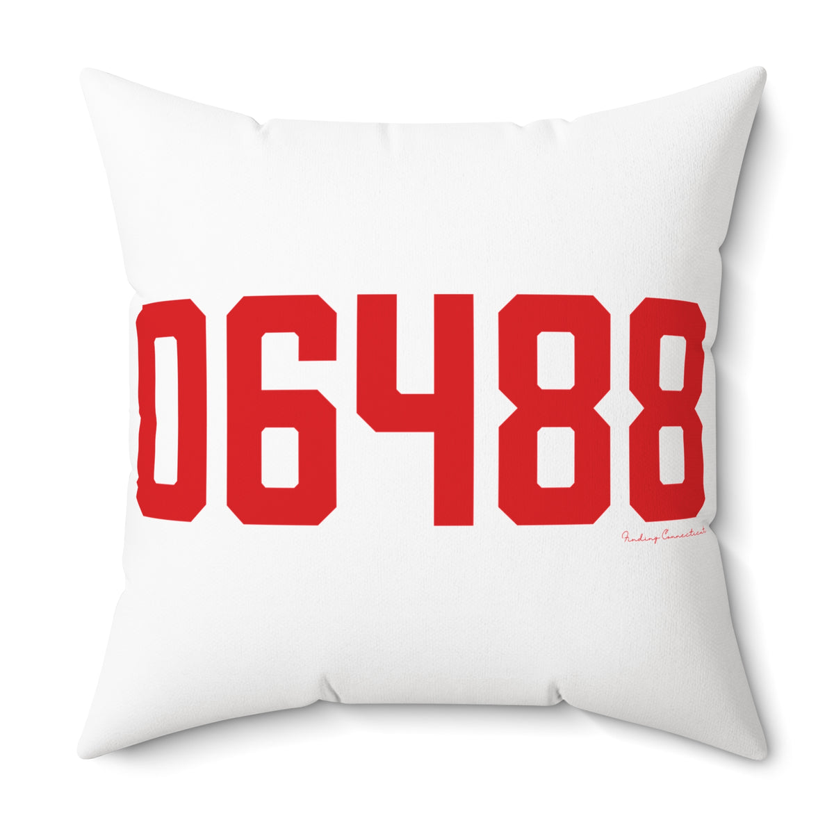 06488 Southbury Connecticut Zip Code Polyester Square Pillow