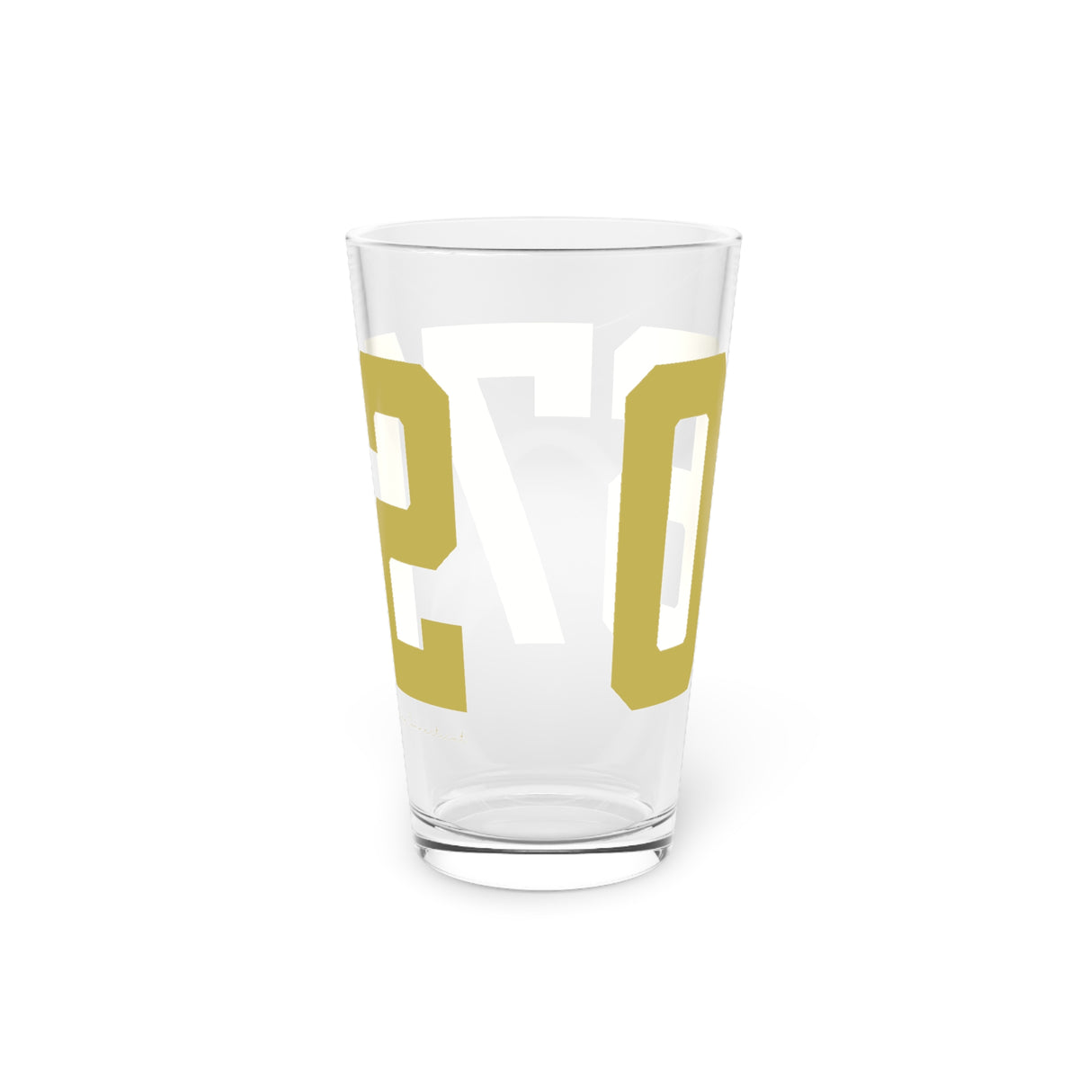 06712 Prospect Connecticut Zip Code Pint Glass, 16oz