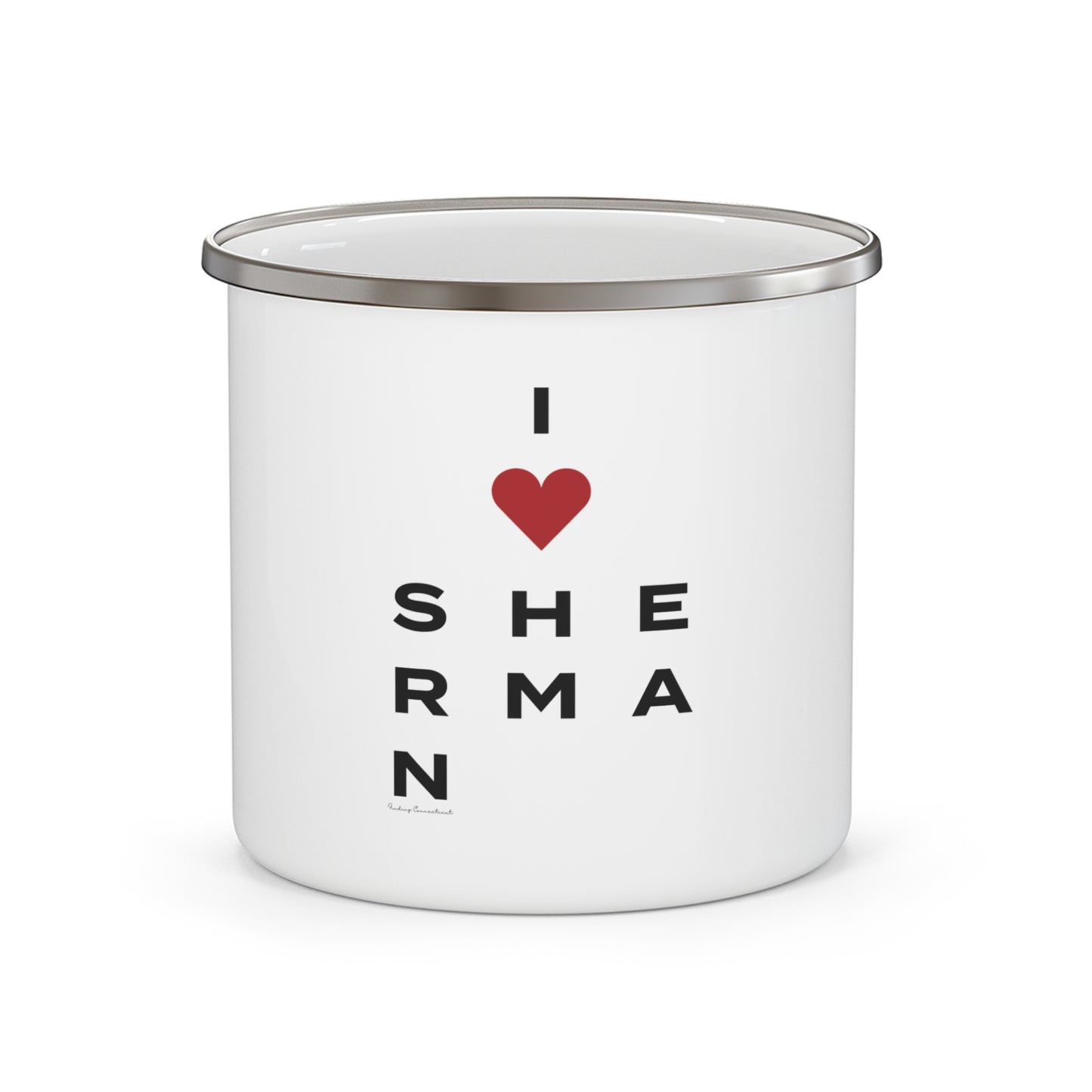 Sherman Vision Enamel Camping Mug