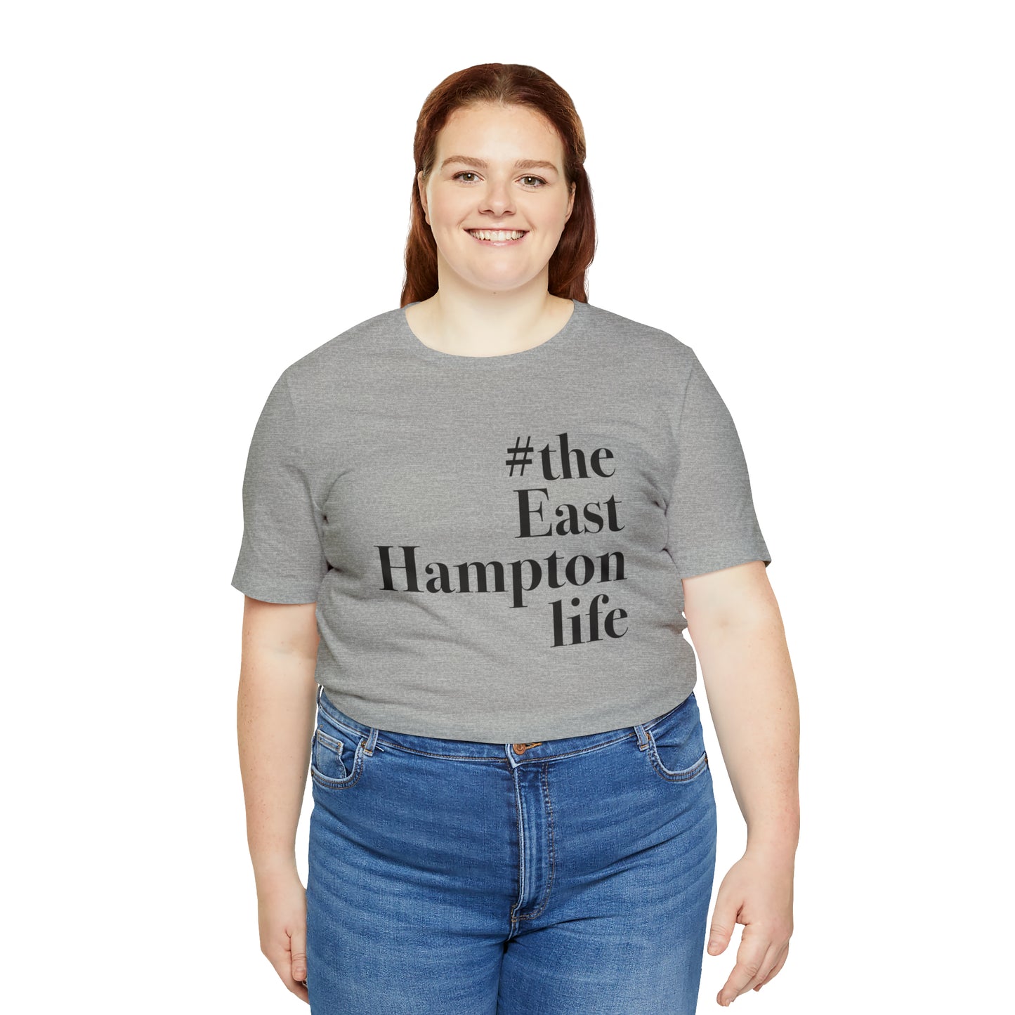 #theeasthamptonlife Unisex Jersey Short Sleeve T-Shirt