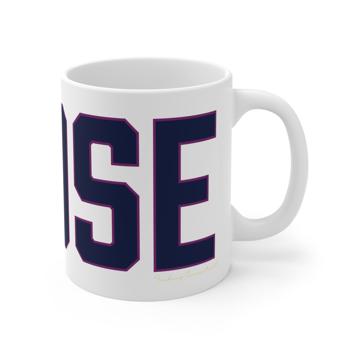 Goose Zip Code Blue & Purple Mug 11oz