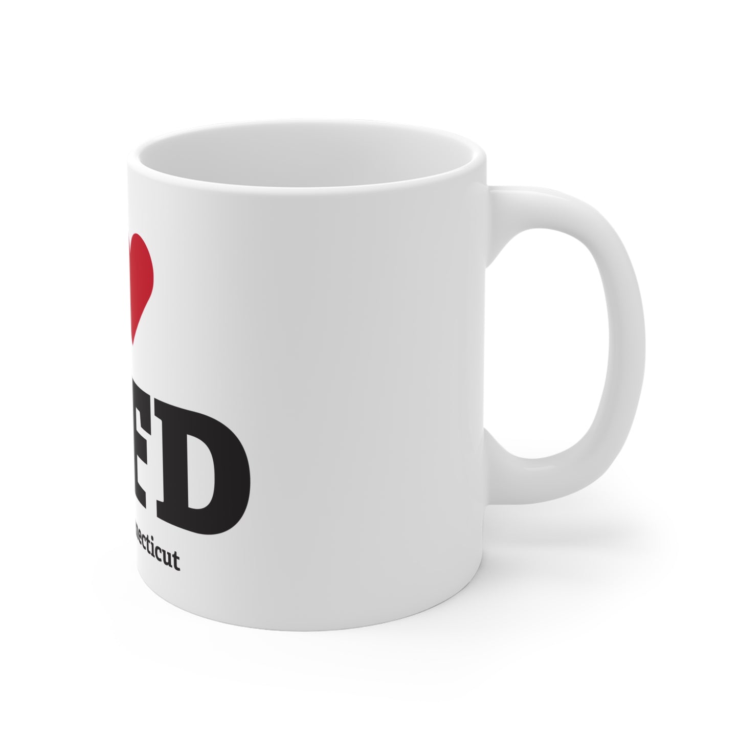 I Heart BKFD Mug 11oz