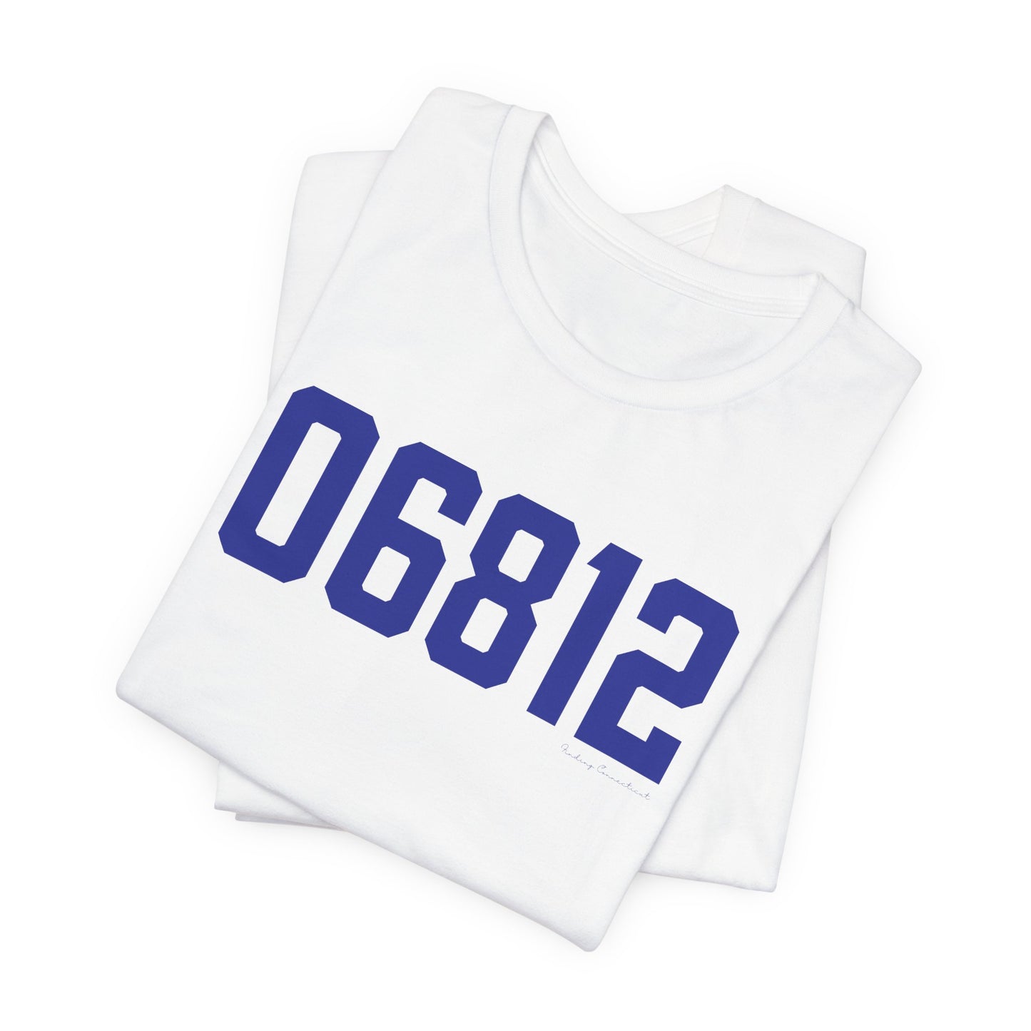 06812 New Fairfield Connecticut Zip Code Unisex Jersey Short Sleeve T-Shirt