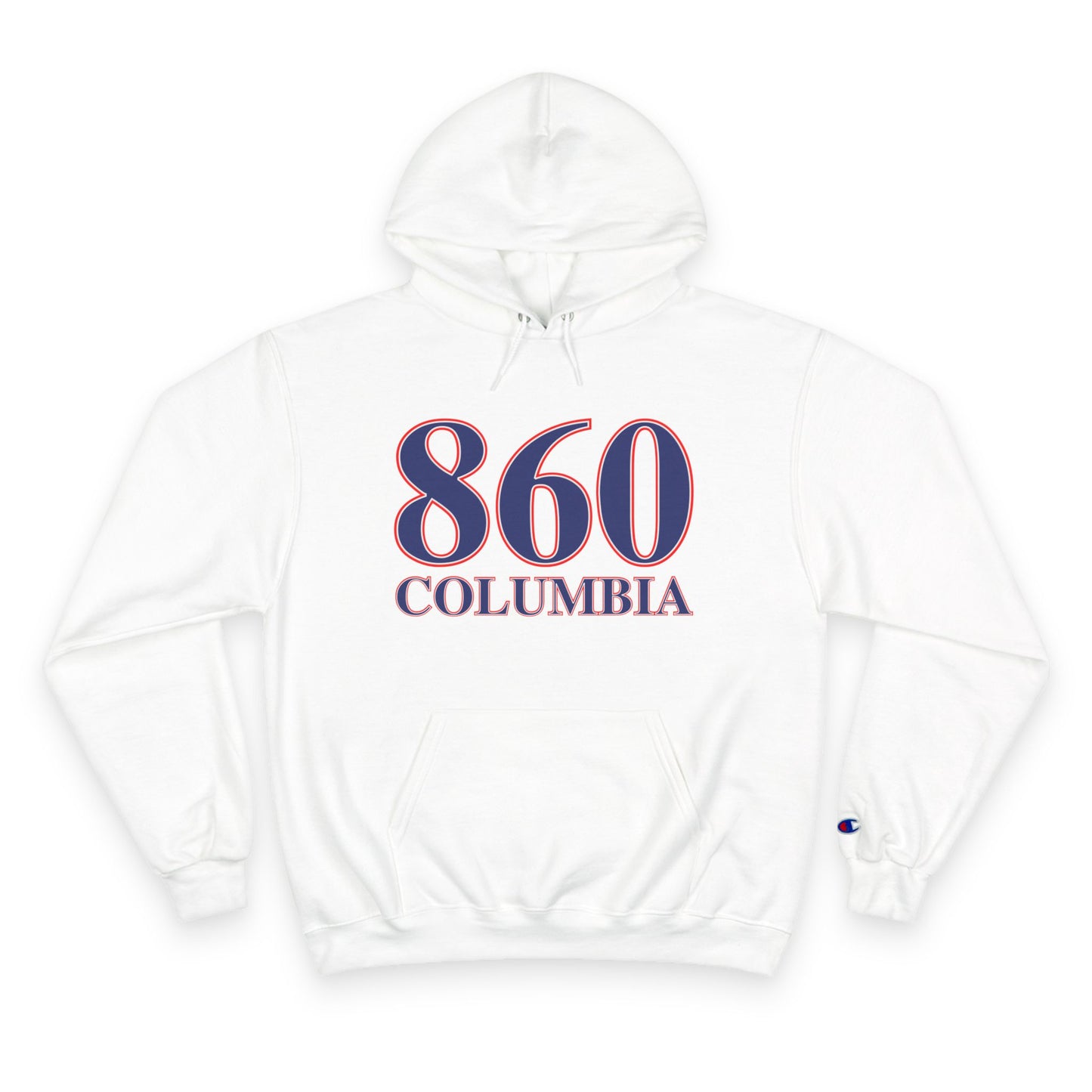860 Columbia Red White & Blue Champion Hoodie