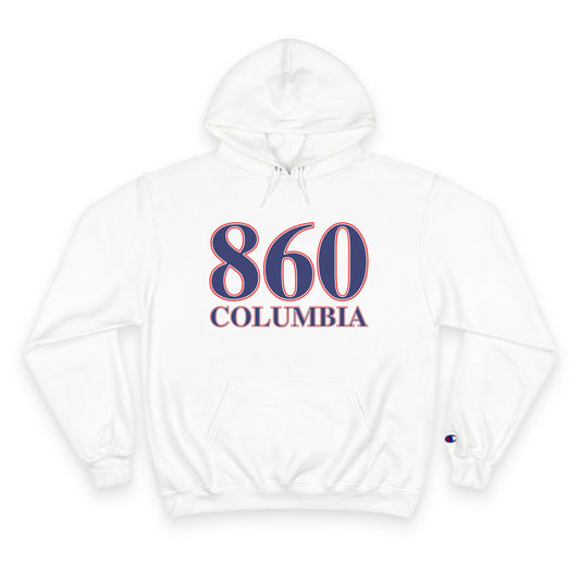 860 Columbia Red White & Blue Champion Hoodie