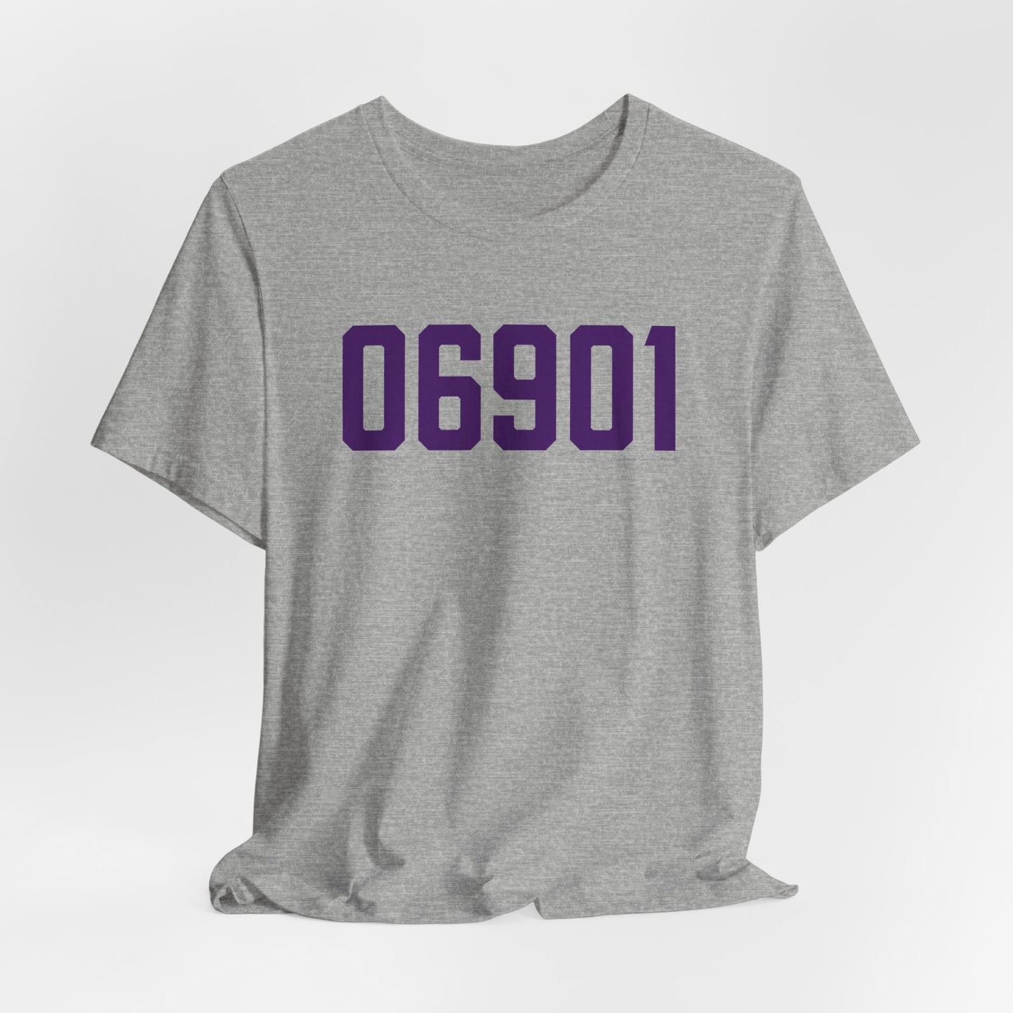 06901 Stamford Connecticut Zip Code Unisex Jersey Short Sleeve T-Shirt