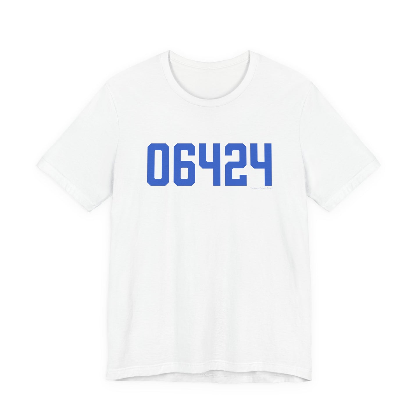 06464 East Hampton Connecticut Zip Code Unisex Jersey Short Sleeve T-Shirt