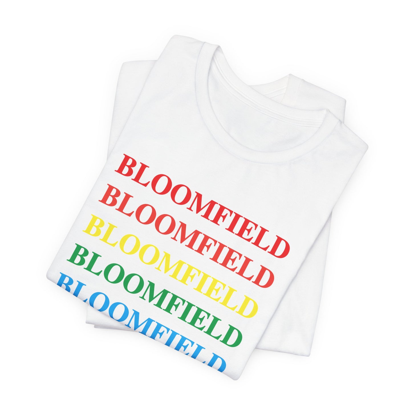 Bloomfield Pride Unisex Jersey Short Sleeve T-shirt
