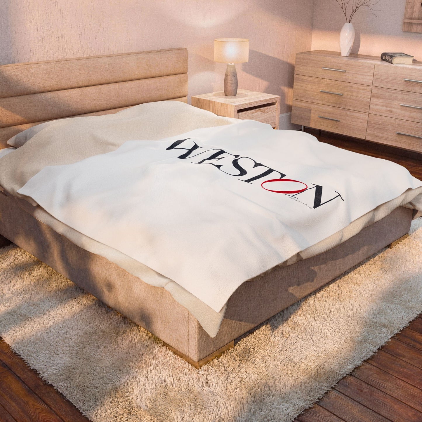 41 Tilt Weston Velveteen Plush Blanket