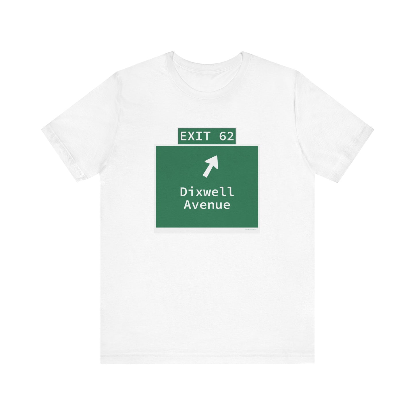 Vintage WCP Exit 62 Sign Unisex Jersey Short Sleeve T-Shirt