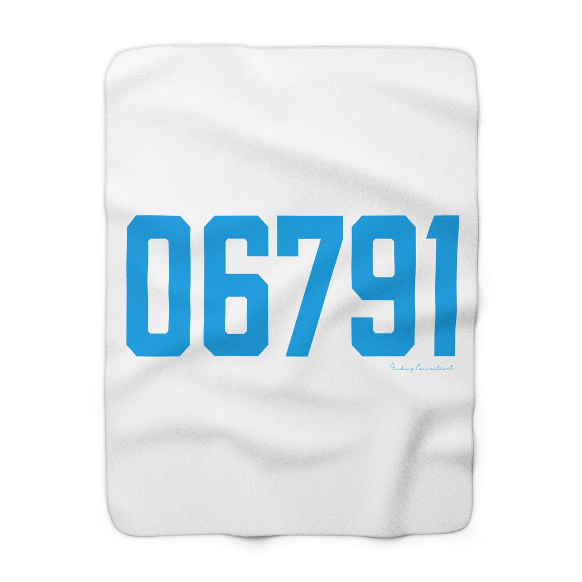 06791 Harwinton Connecticut Zip Code Sherpa Fleece Blanket