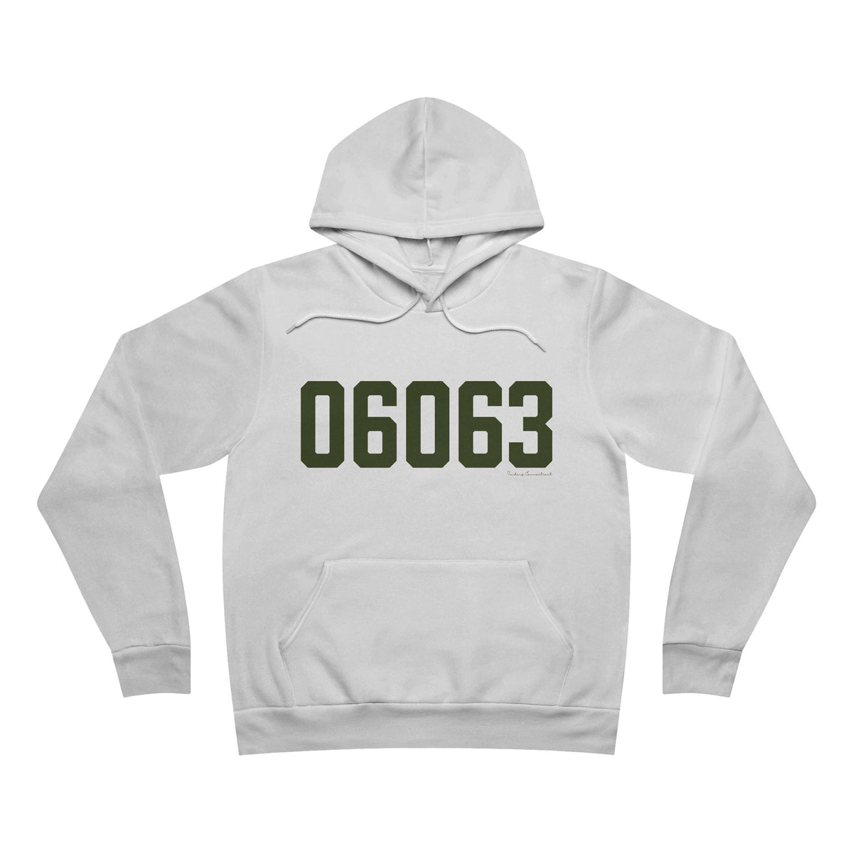 06063 Barkhamsted Connecticut Zip Code Unisex Sponge Fleece Pullover Hoodie