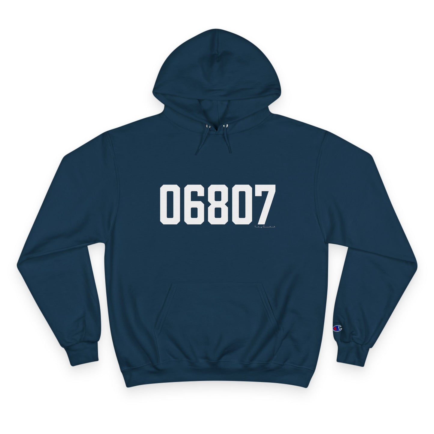 06807 - Greenwich CT Zip Code Champion Hoodie
