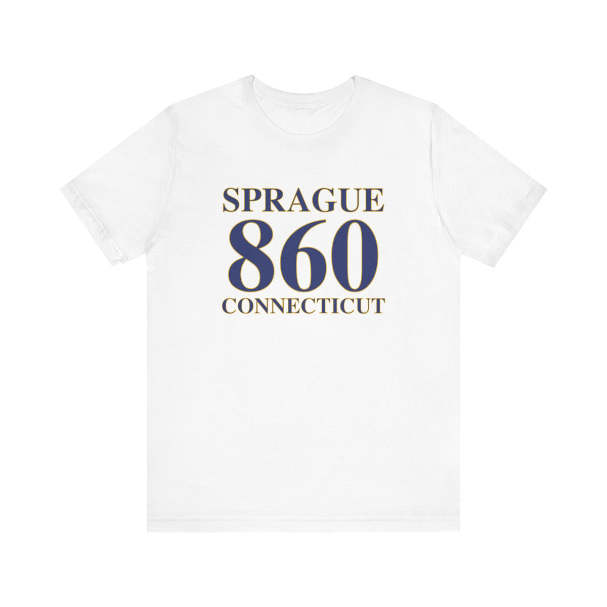 Sprague 860 Connecticut Unisex Jersey Short Sleeve T-Shirt