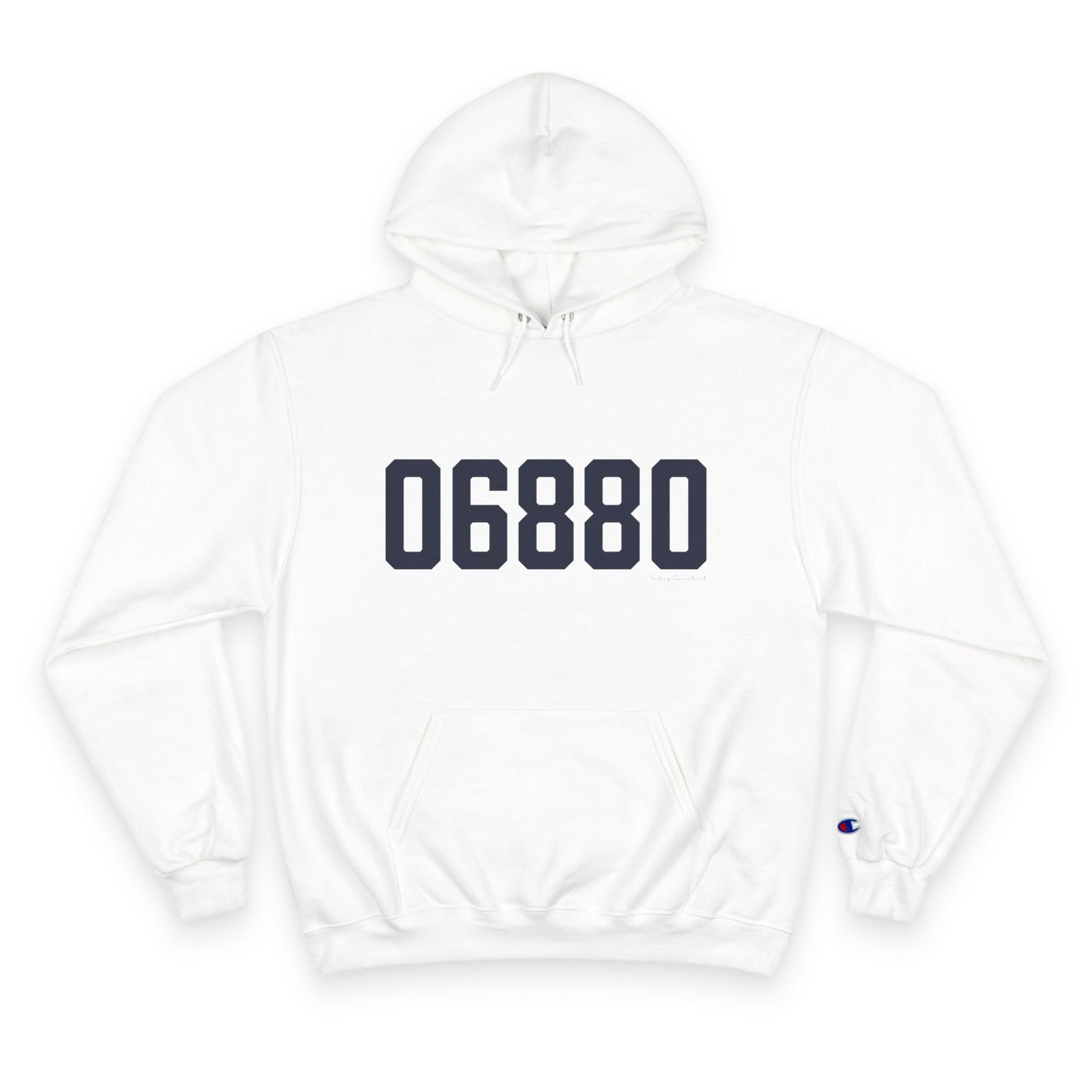 06880 Westport Connecticut Zip Code Champion Hoodie Sweatshirt
