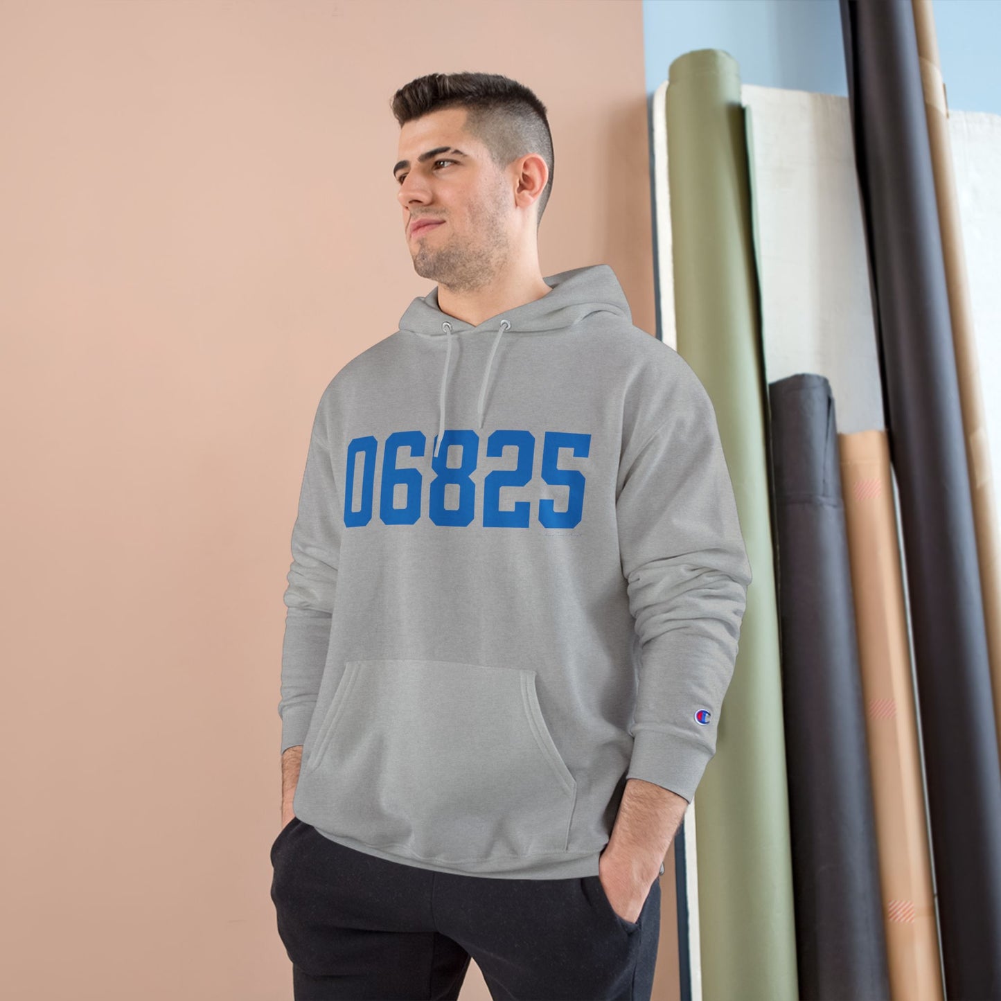 06825 Fairfield Connecticut Zip Code Champion Hoodie Sweatshirt