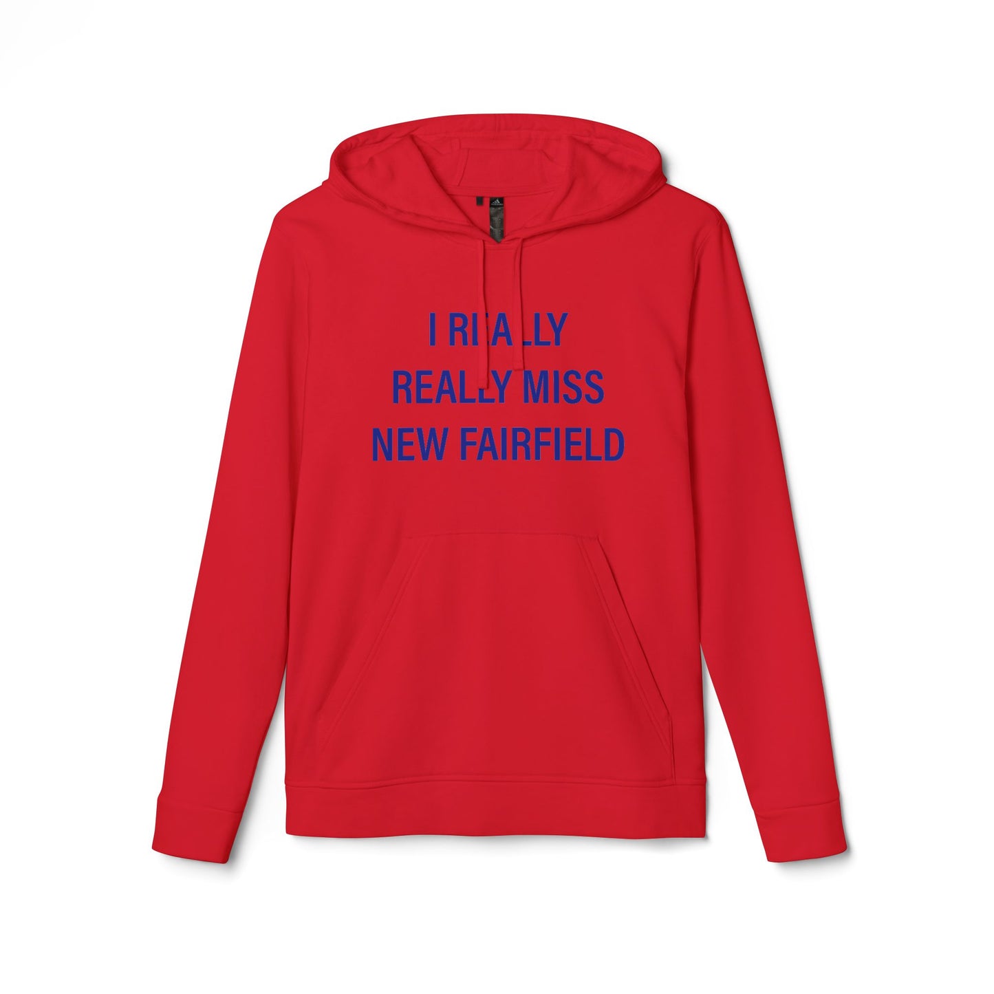 I Really Really Miss New Fairfield adidas Unisex Fleece Hoodie