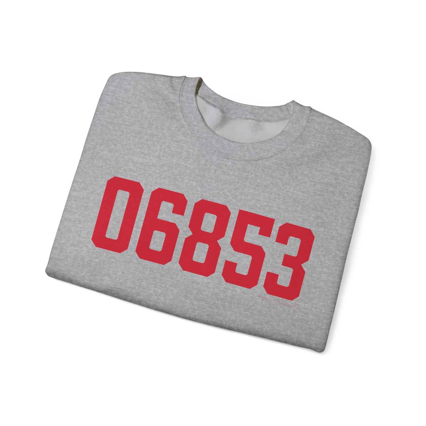 06853 Norwalk Connecticut Zip Code Unisex Heavy Blend™ Crewneck Sweatshirt