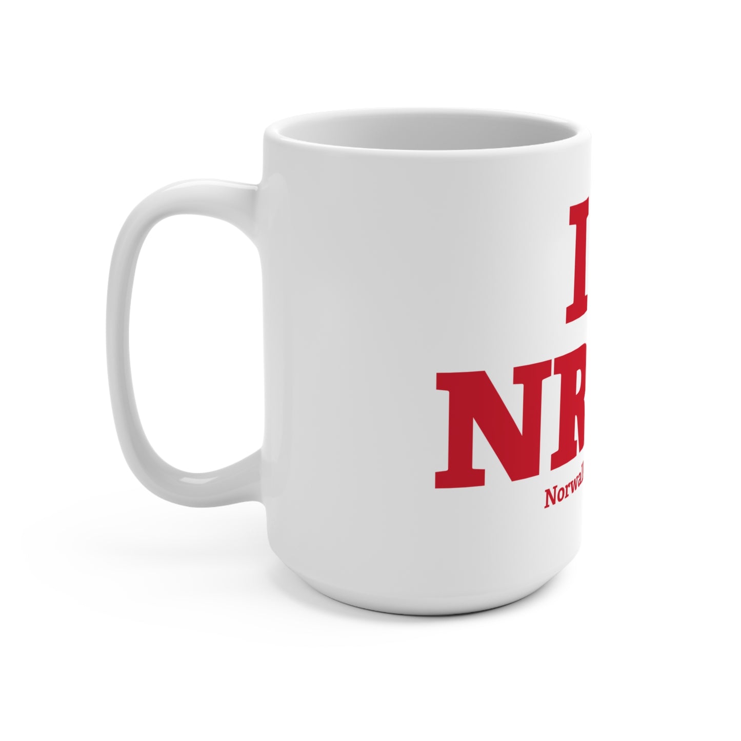 I Heart NRWK Mug 15oz