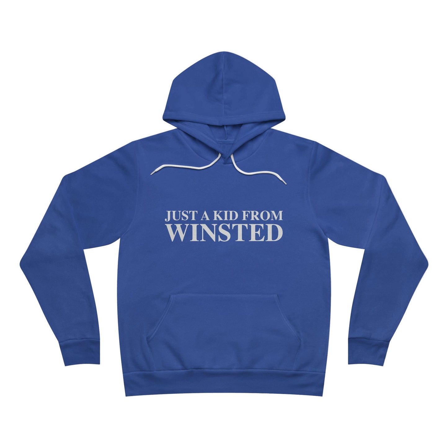 Just a kid from Winsted Unisex Sponge Fleece Pullover Hoodie