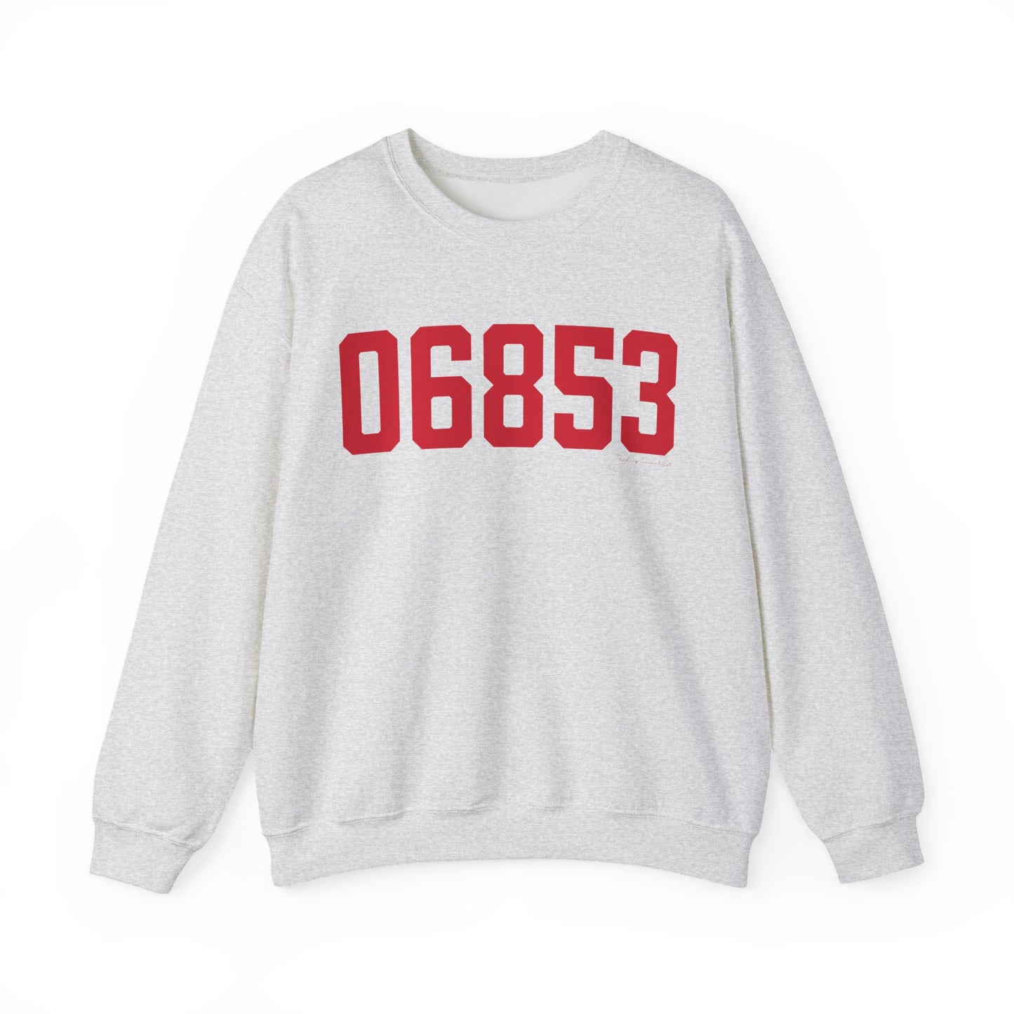 06853 Norwalk Connecticut Zip Code Unisex Heavy Blend™ Crewneck Sweatshirt