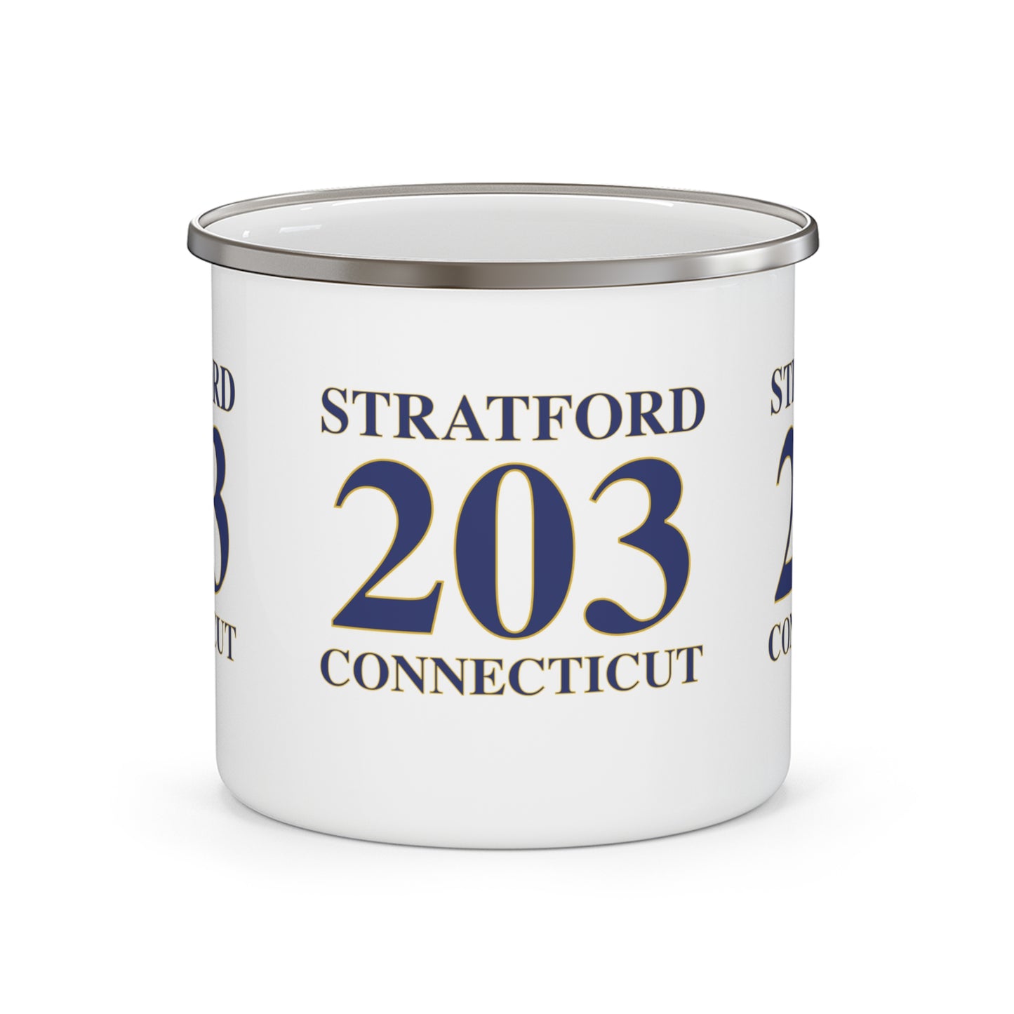 Stratford 203 Connecticut Enamel Camping Mug