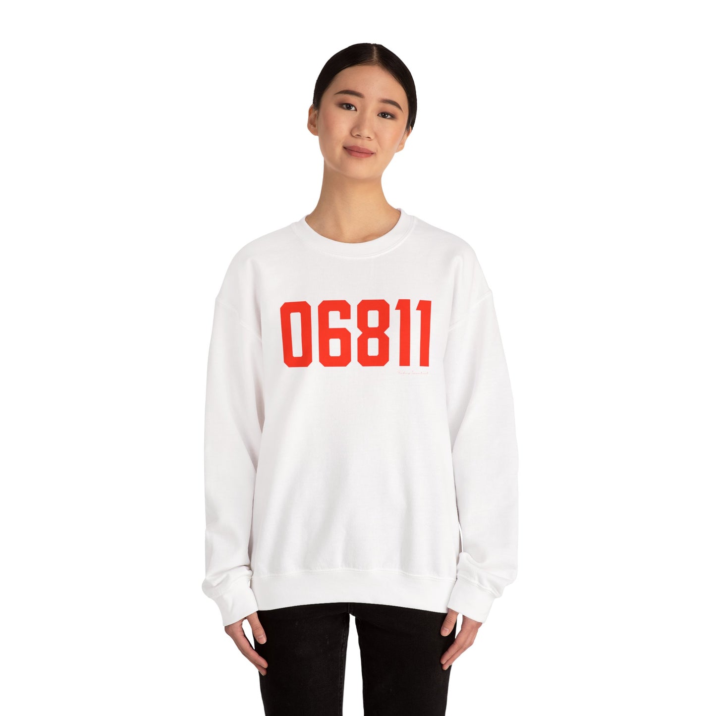 06811 Danbury Connecticut Zip Code Unisex Heavy Blend™ Crewneck Sweatshirt