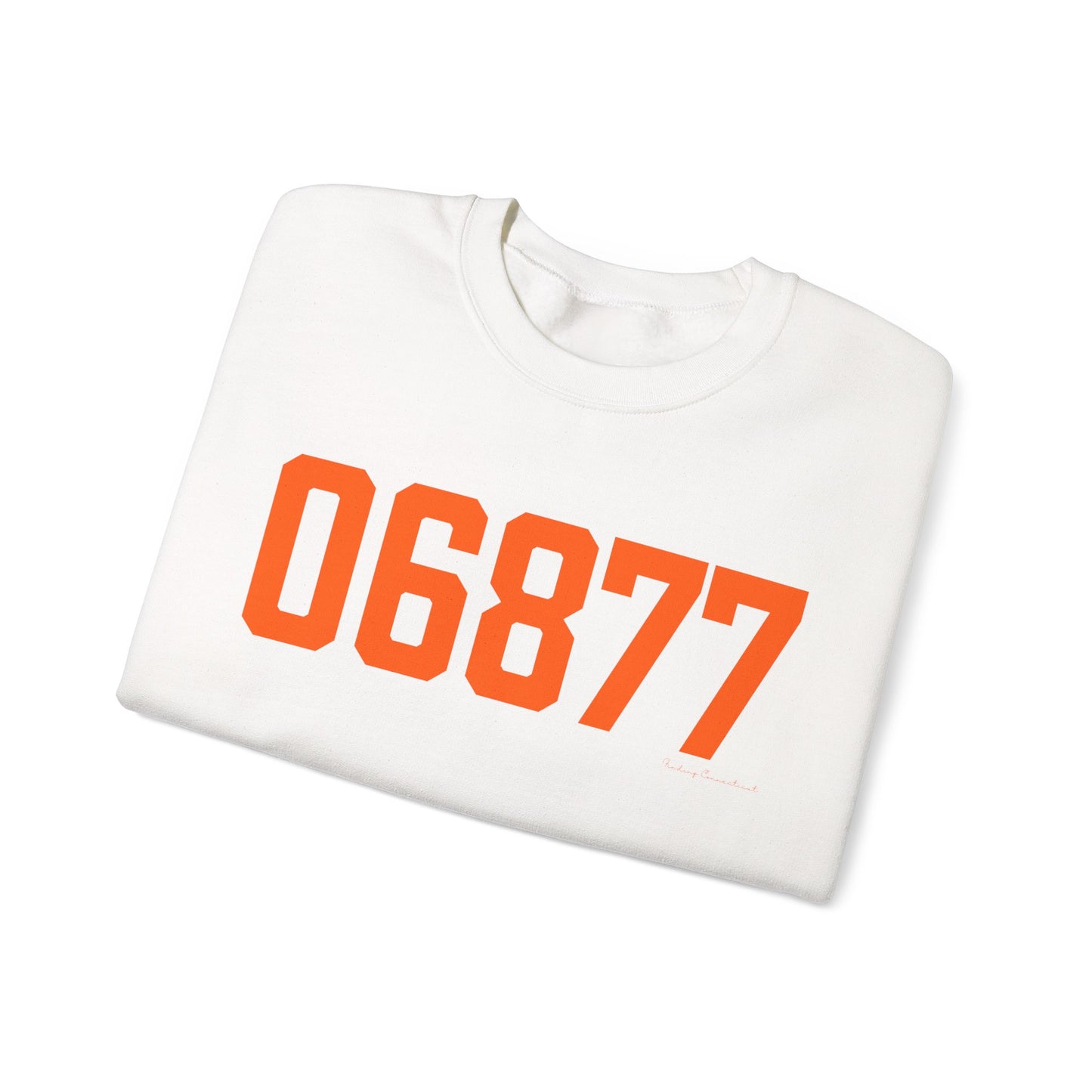 06877 Ridgefield Connecticut Zip Code Unisex Heavy Blend™ Crewneck Sweatshirt