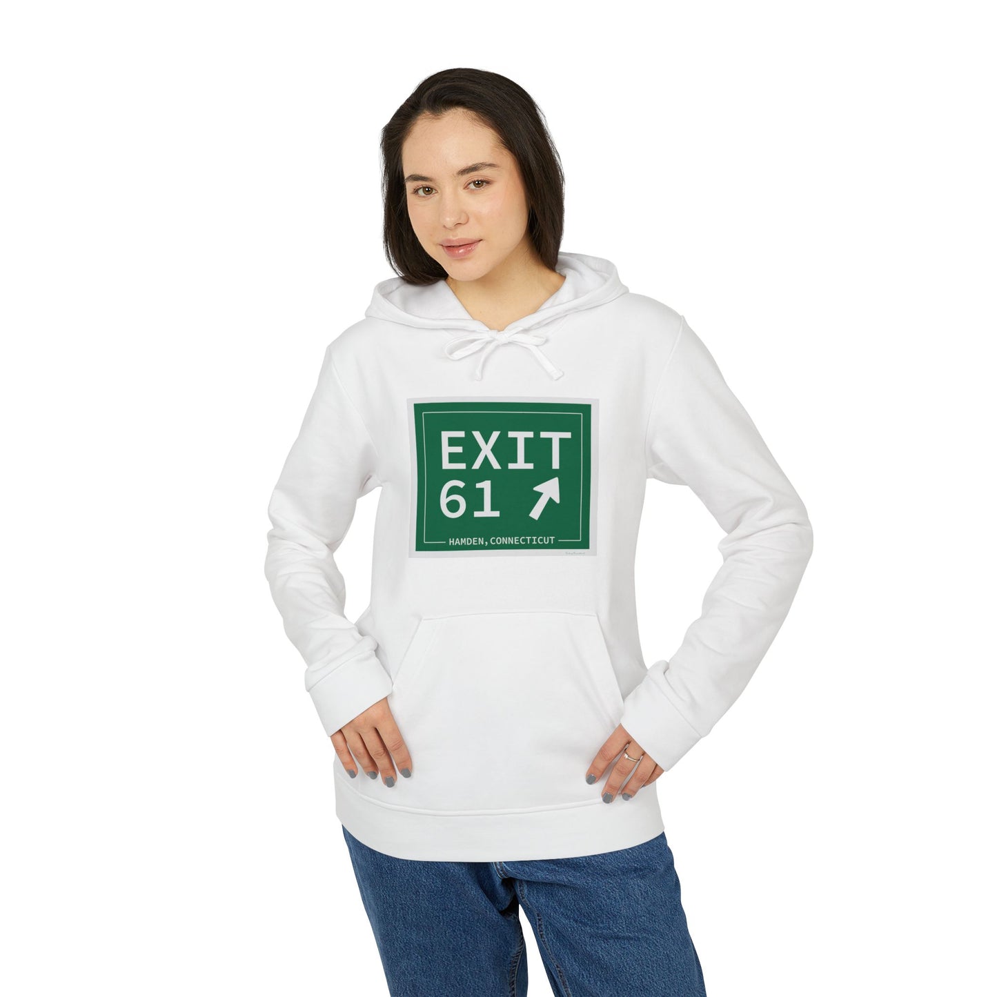 Vintage Exit 61 WCP Sign adidas Unisex Fleece Hoodie