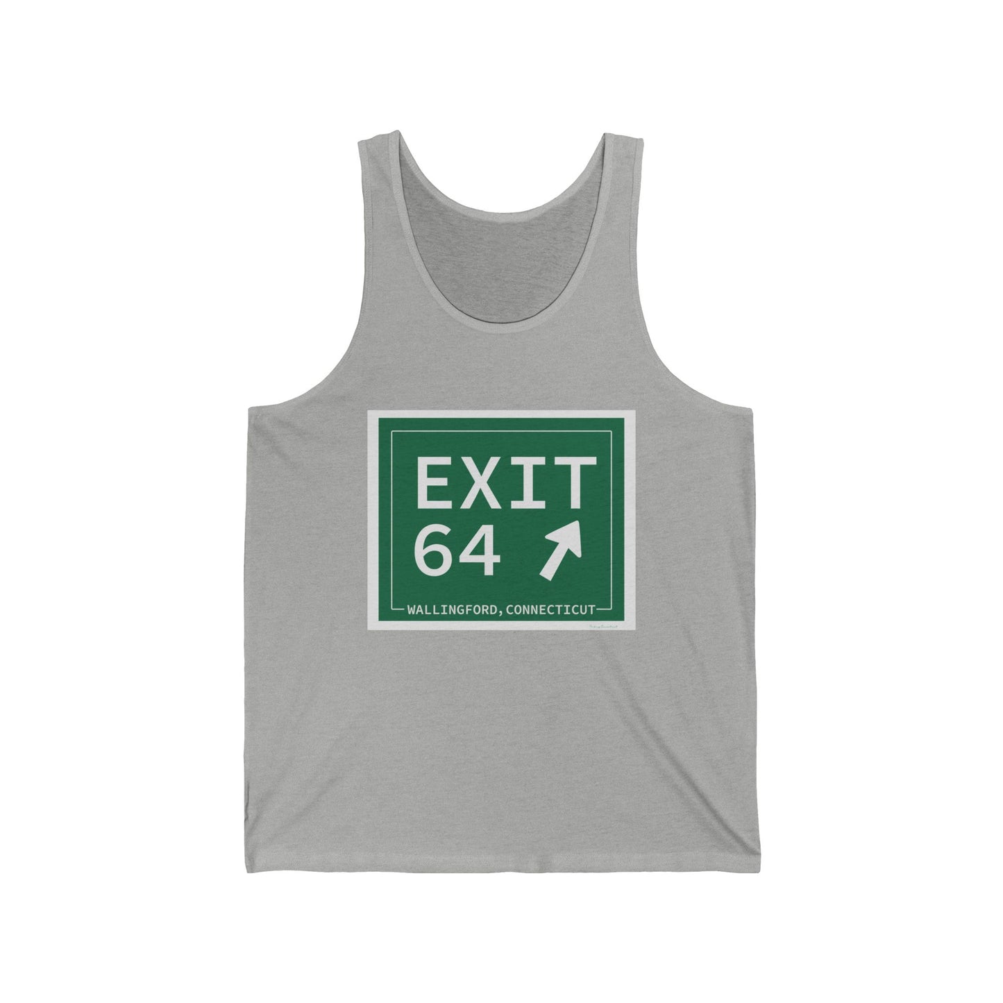 Vintage Exit 64 WCP Sign Unisex Jersey Tank Top