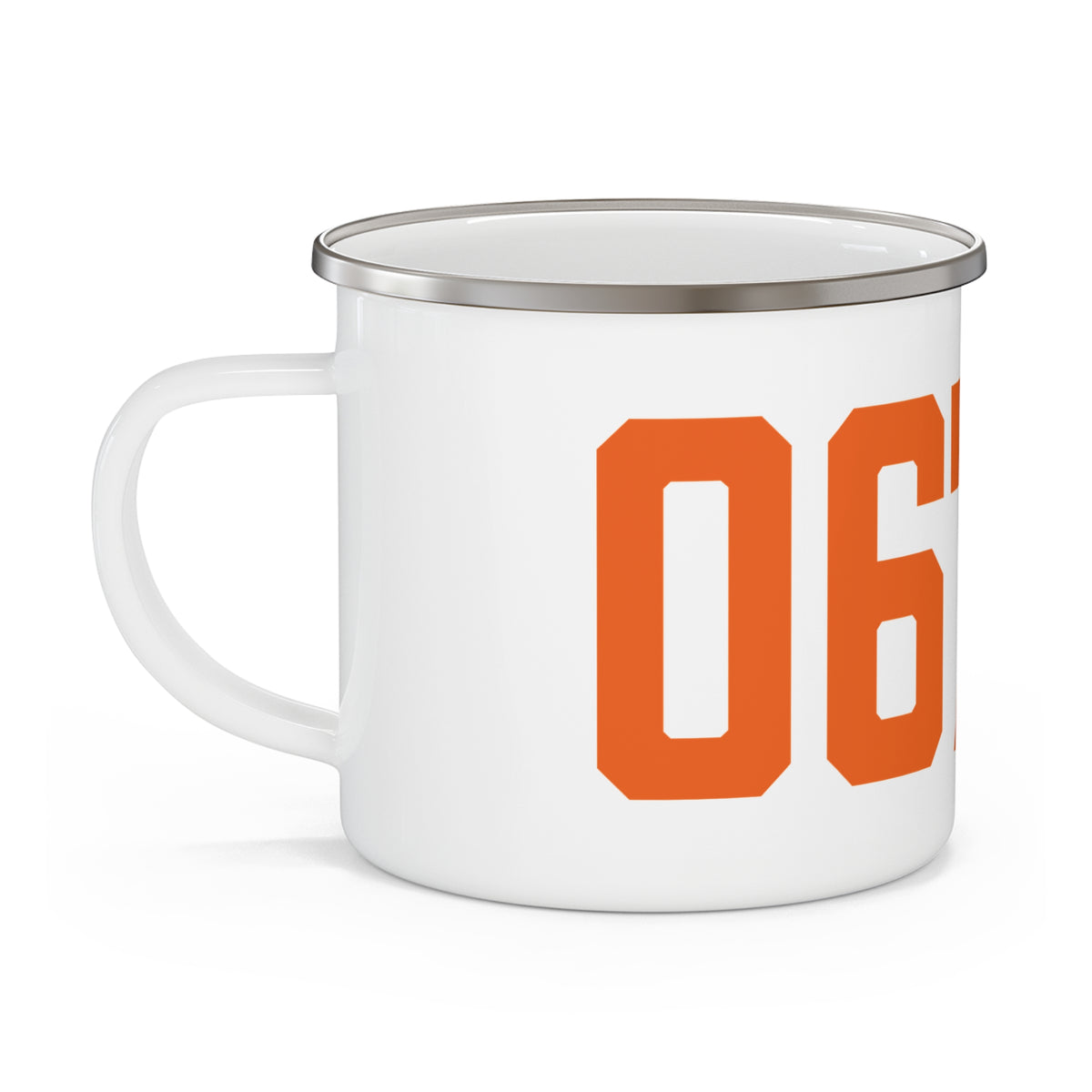 06782 Plymouth Connecticut Zip Code Enamel Camping Mug