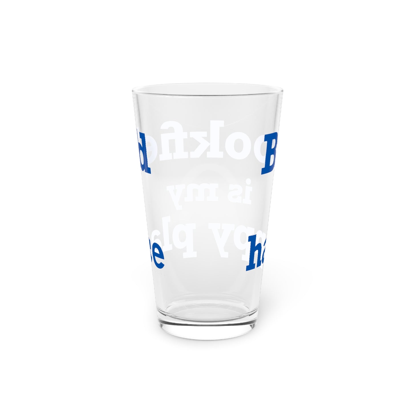 Brookfield Is My Happy Place Pint Glass, 16oz