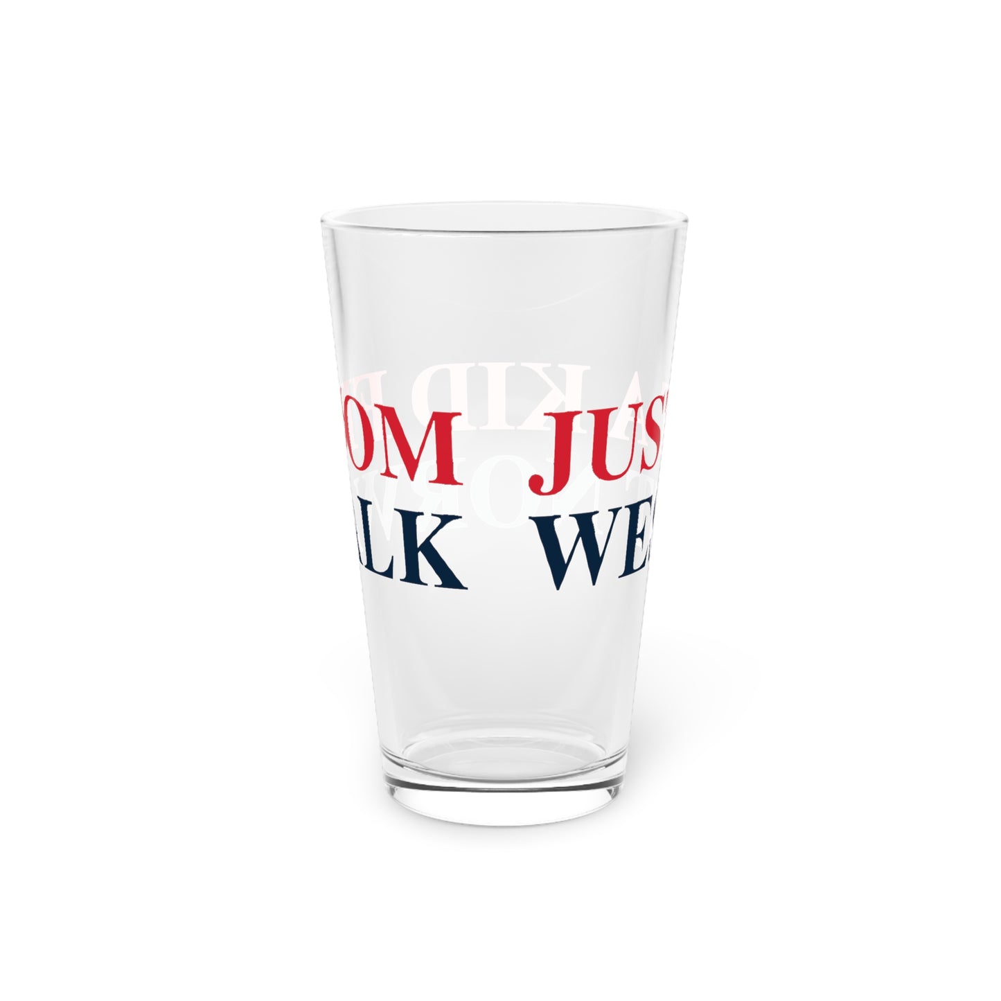 Just a kid from West Norwalk Pint Glass, 16oz