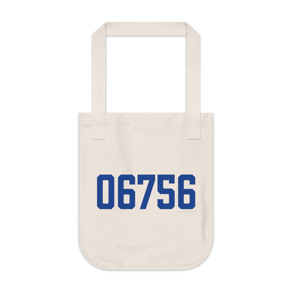 06756 Goshen Connecticut Zip Code Organic Canvas Tote Bag