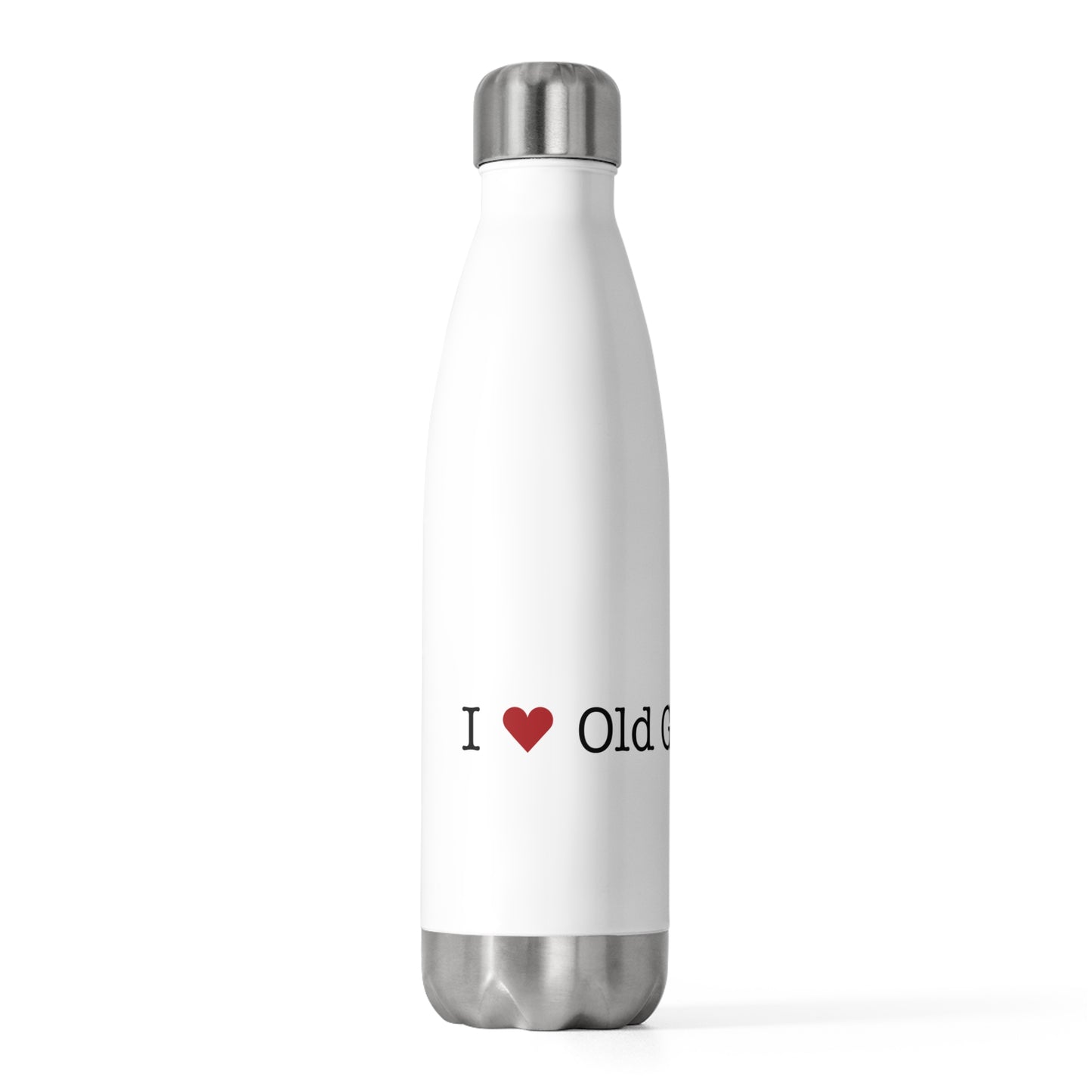 I Heart Old Greenwich. 20oz Insulated Bottle