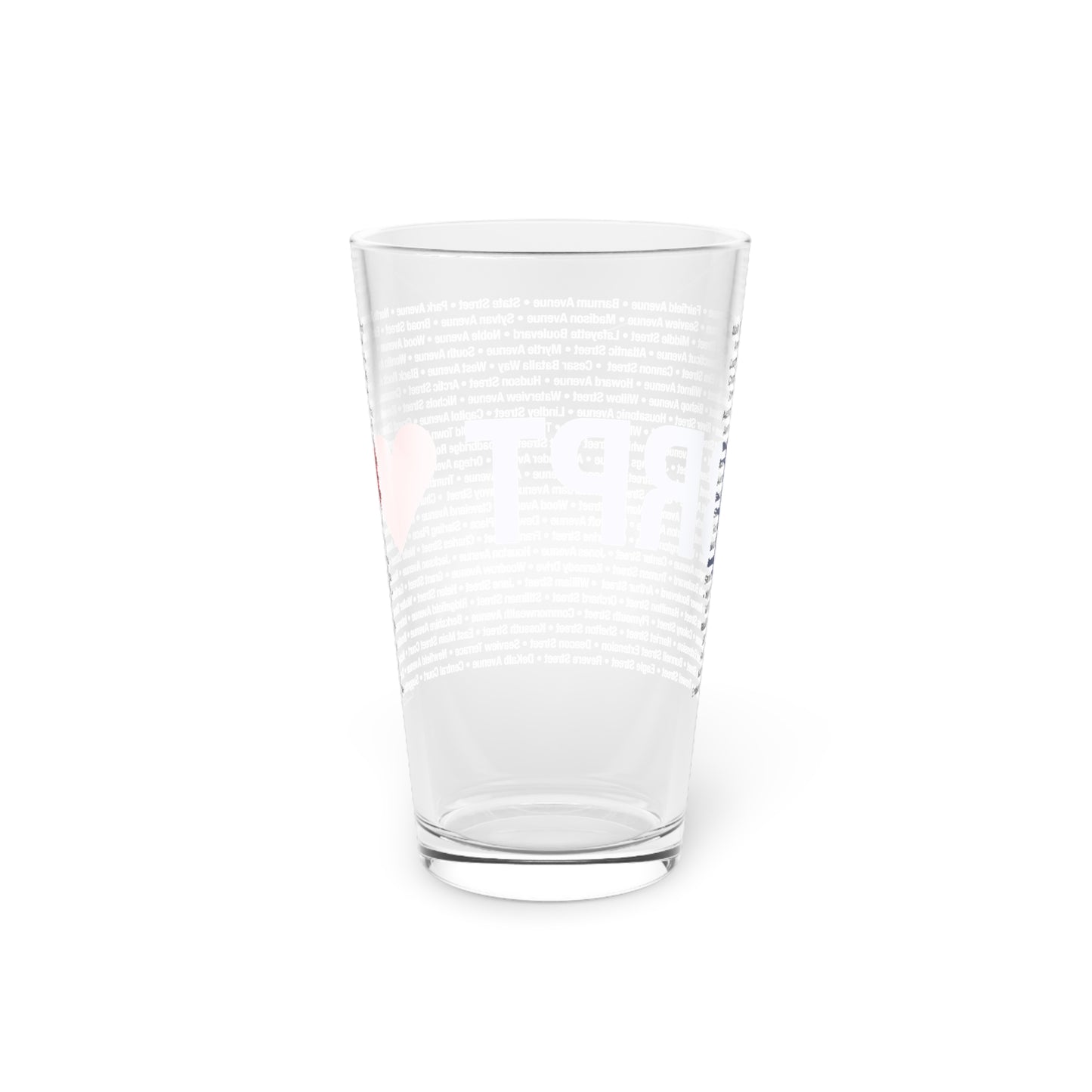 Bridgeport Love Pint Glass, 16oz