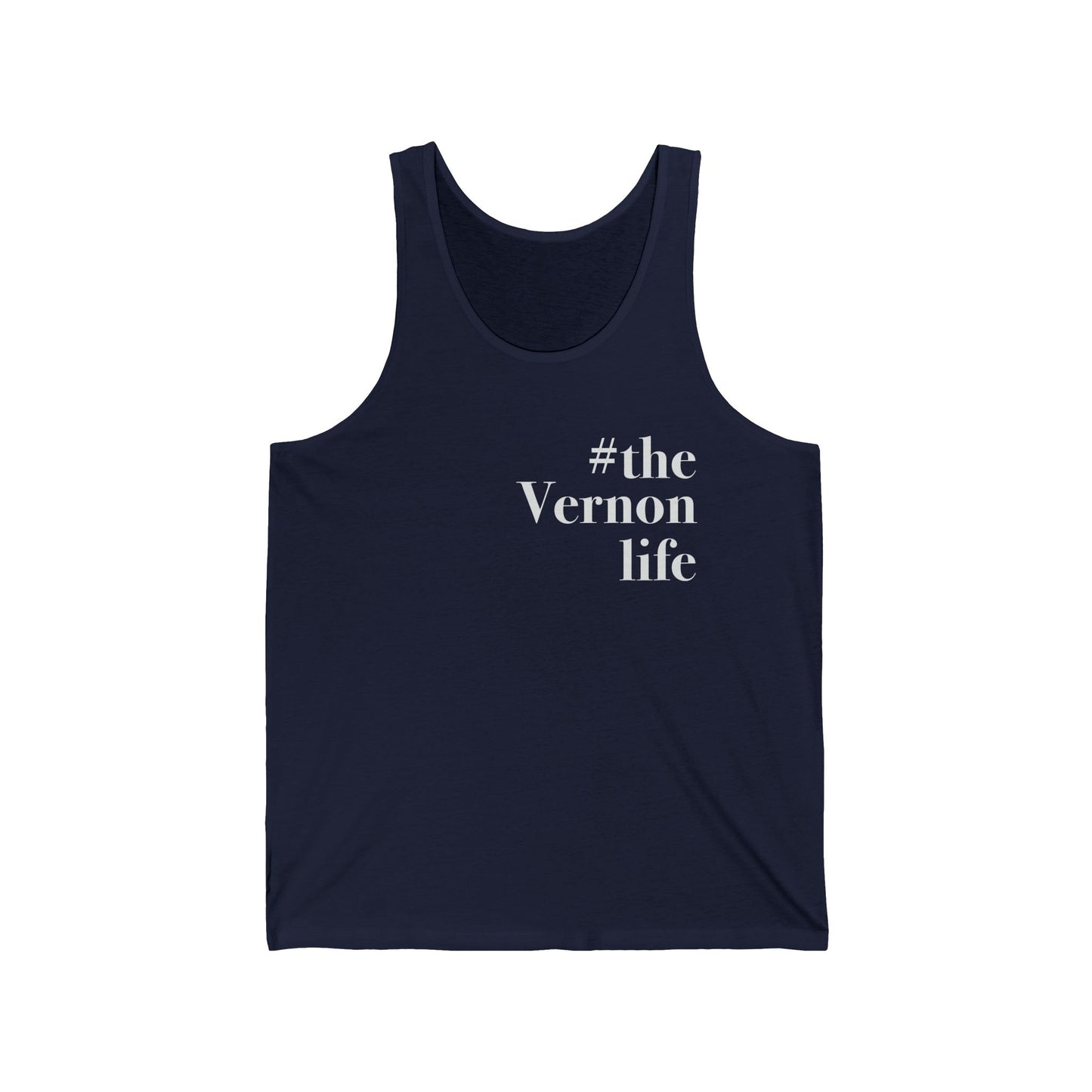 #thevernonlife Unisex Jersey Tank