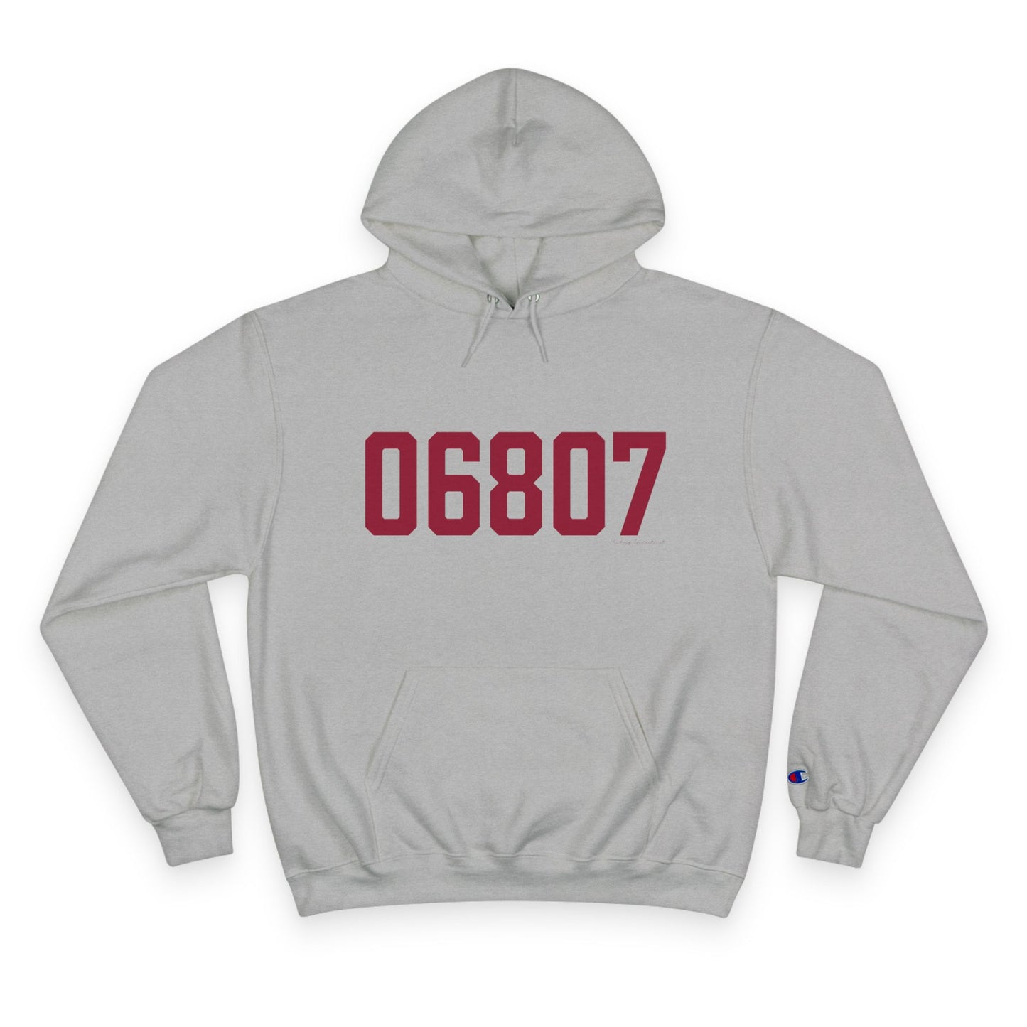 06807 - Greenwich Connecticut Zip Code Champion Hoodie