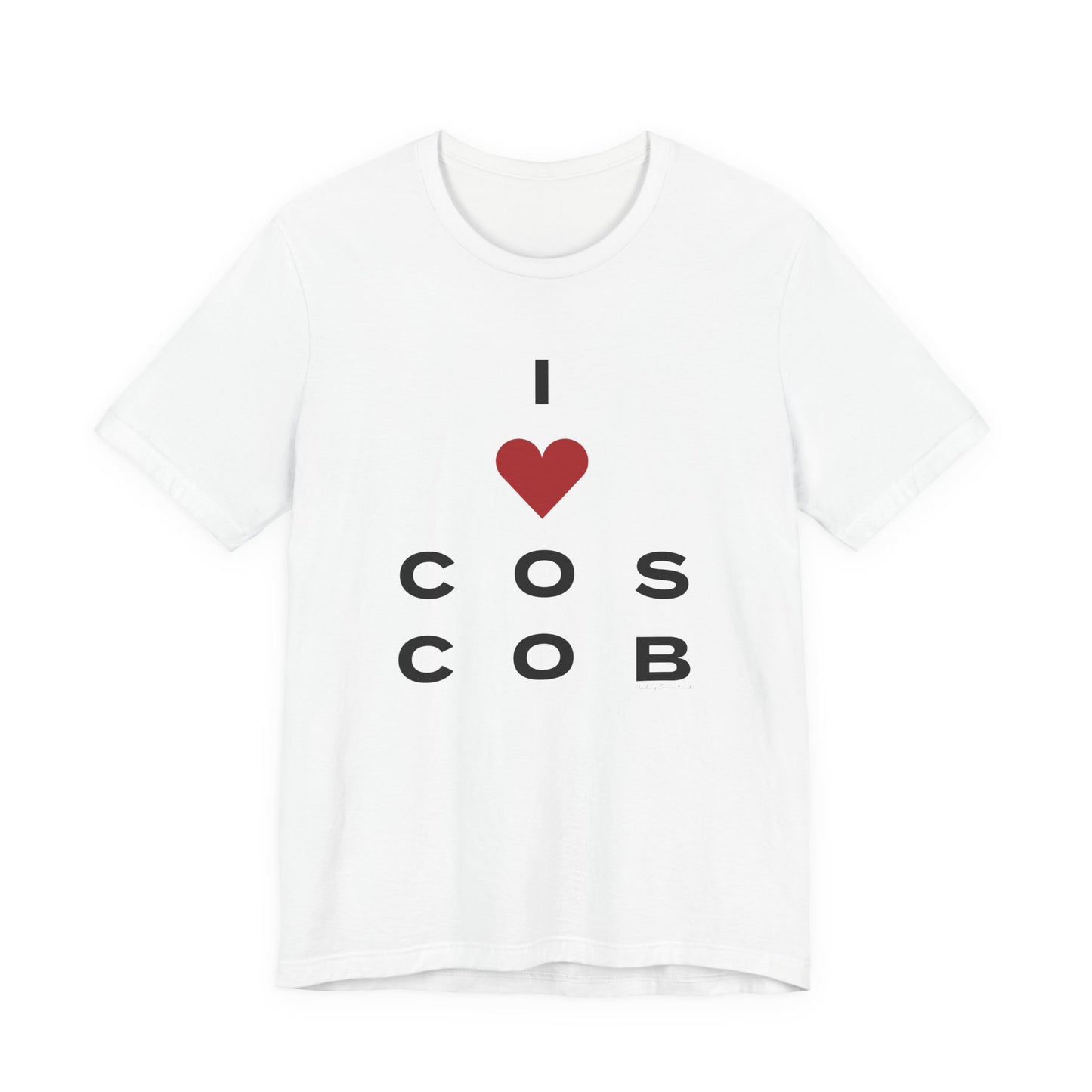 Cos Cob Vision Unisex Jersey Short Sleeve T-Shirt