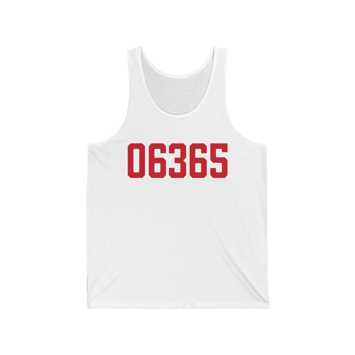06365 Preston Connecticut Zip Code Unisex Jersey Tank Top