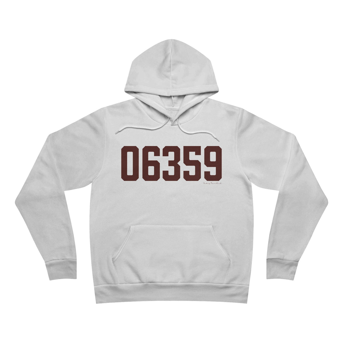 06359 North Stonington Connecticut Zip Code Unisex Sponge Fleece Pullover Hoodie