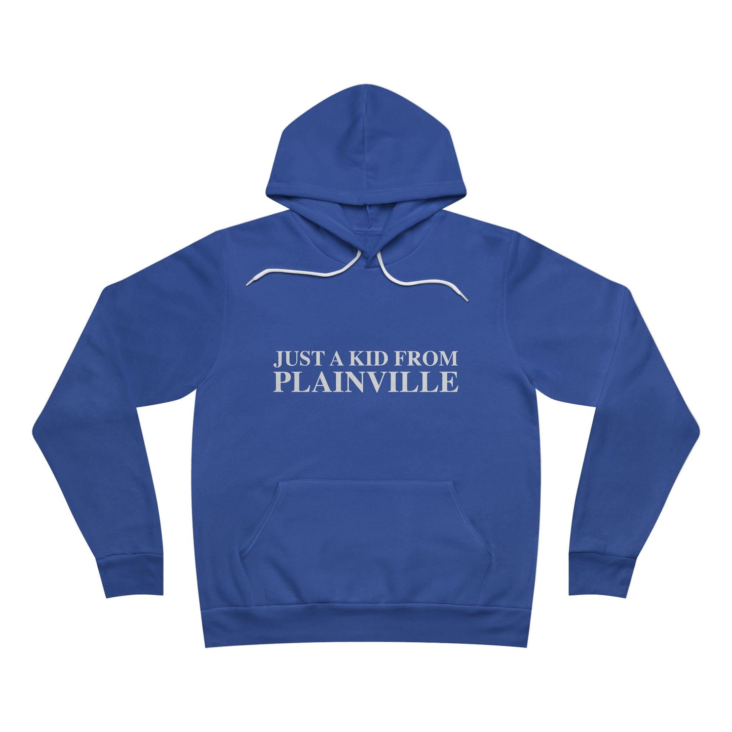 Just a kid from Plainville Unisex Sponge Fleece Pullover Hoodie