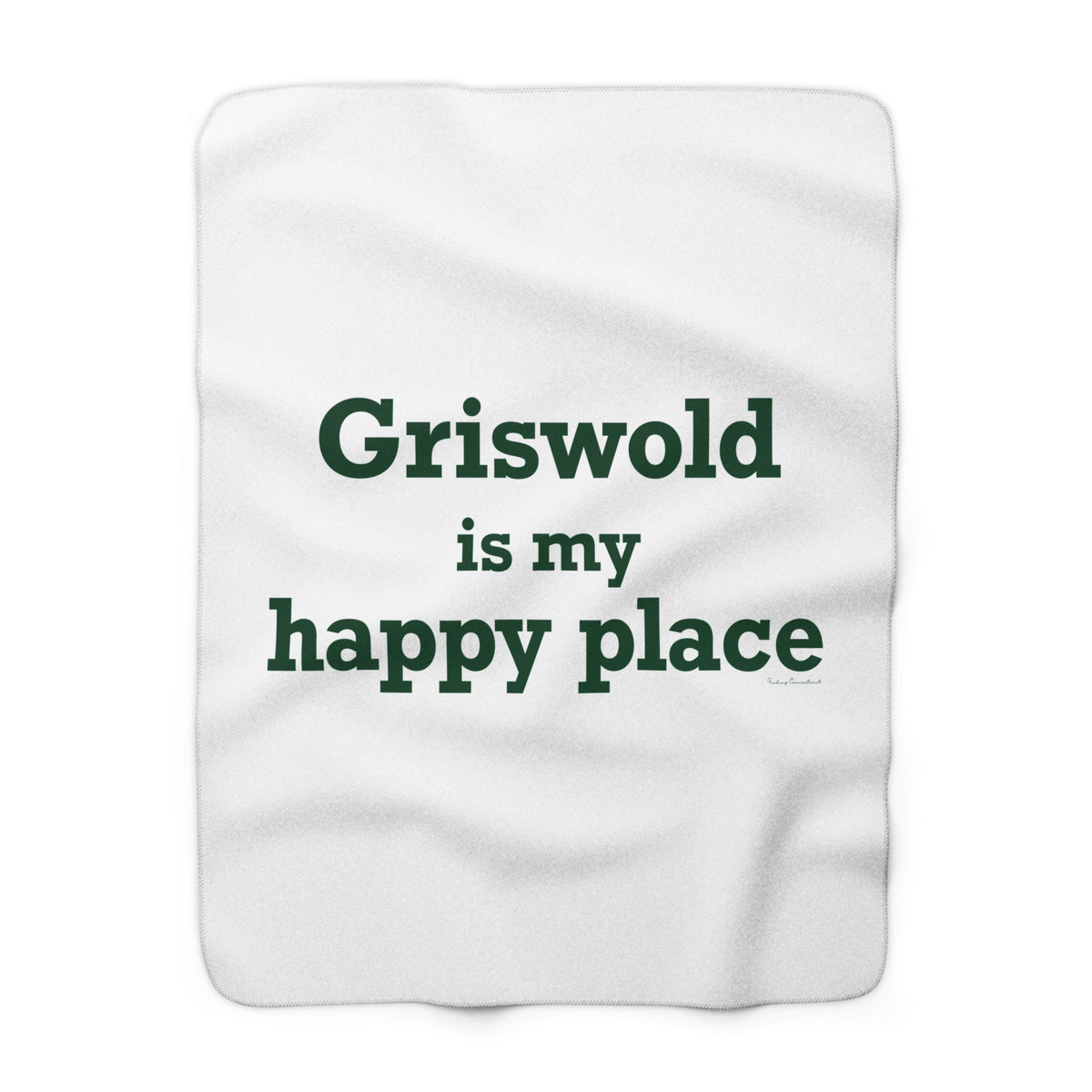 Griswold is My Happy Place Fleece Blanket