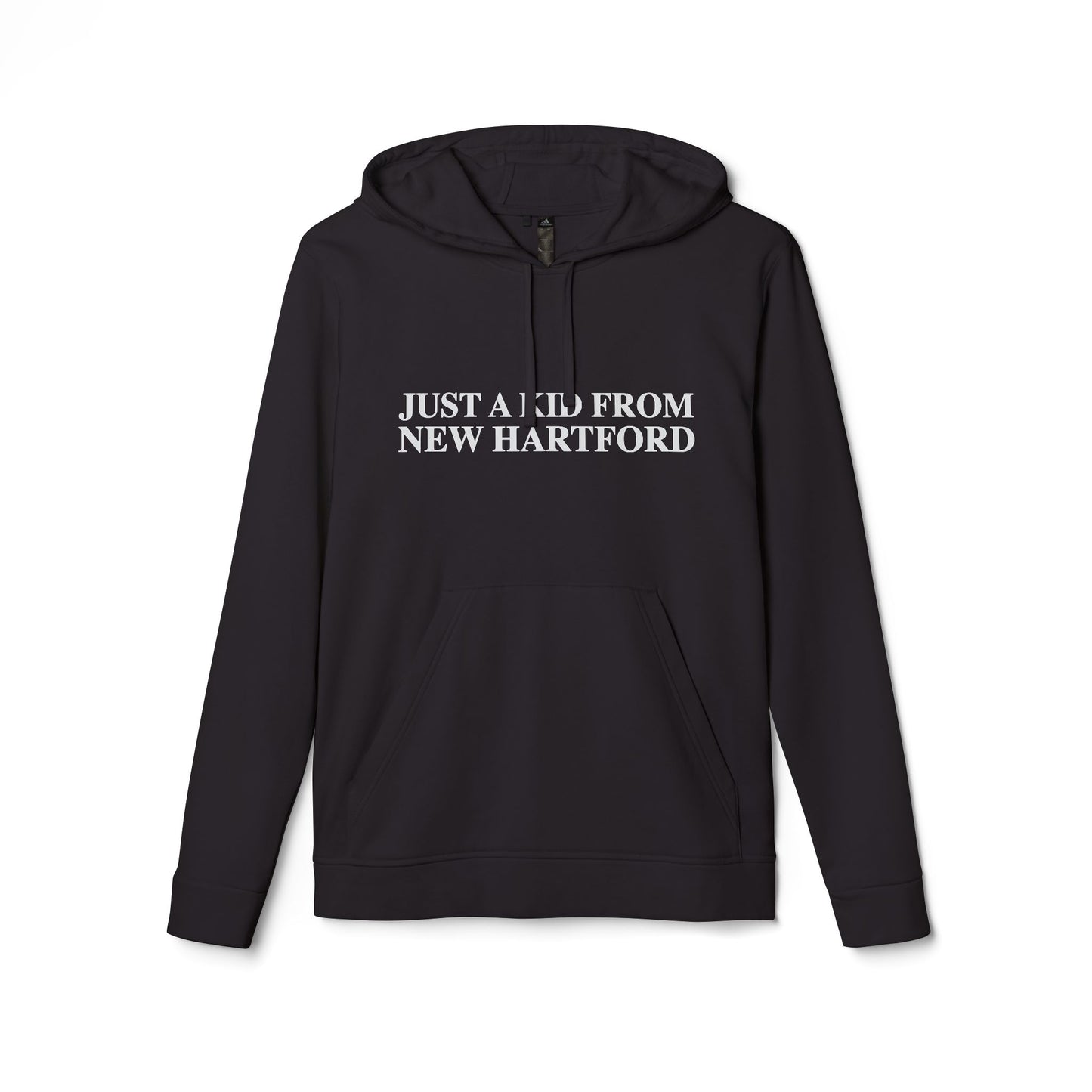 Just a kid from New Hartford adidas Unisex Fleece Hoodie