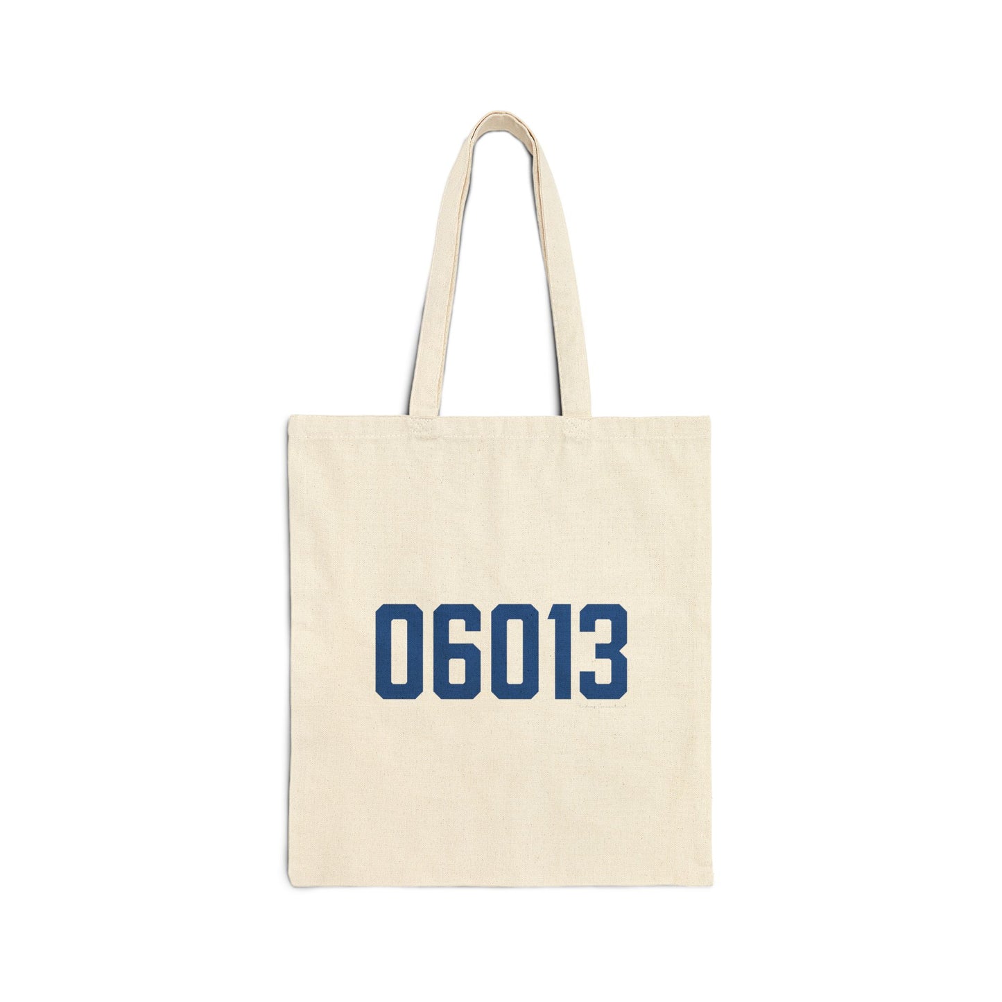 06013 Burlington Connecticut Zip Code Cotton Canvas Tote Bag