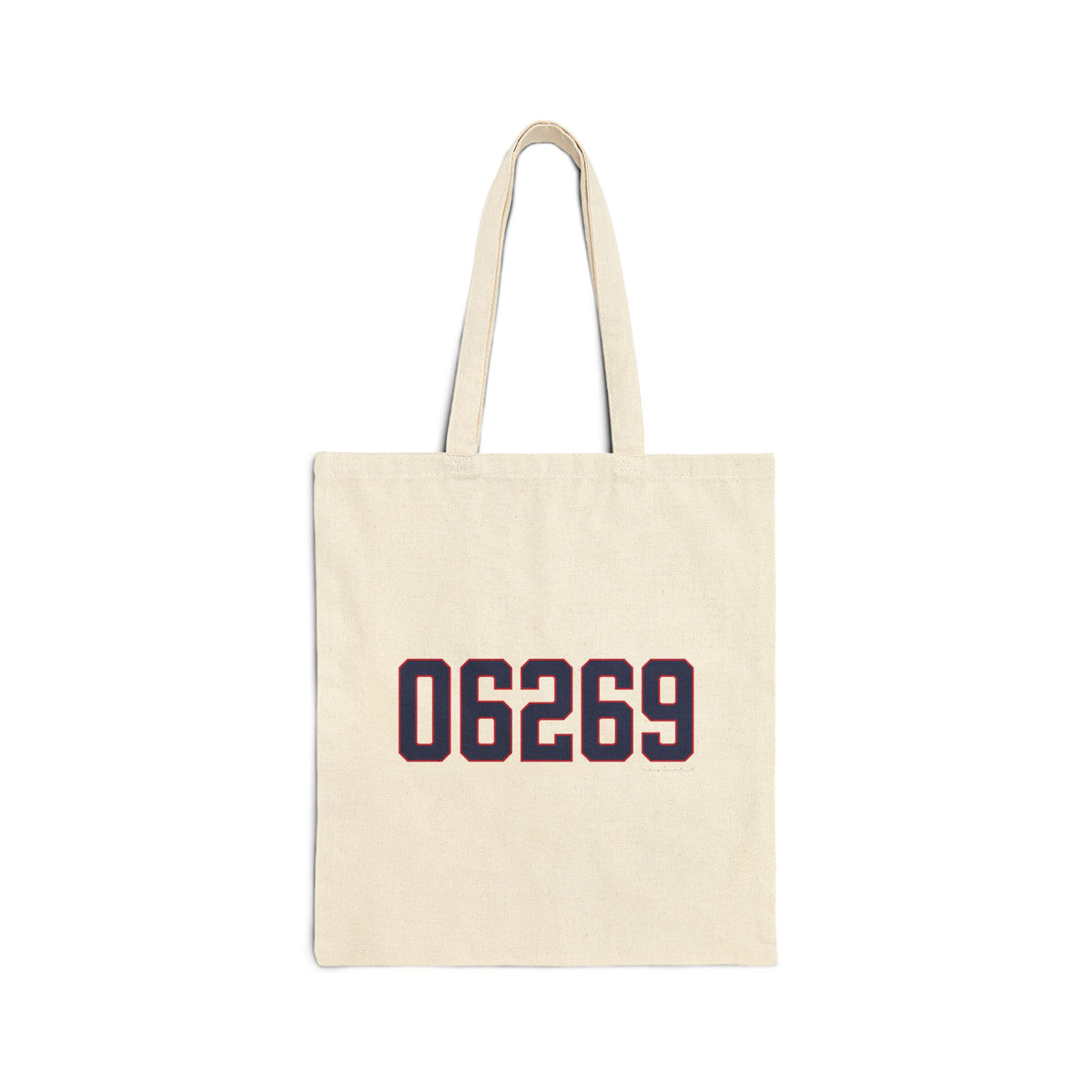 06269 Storrs Connecticut Zip Code Cotton Canvas Tote Bag