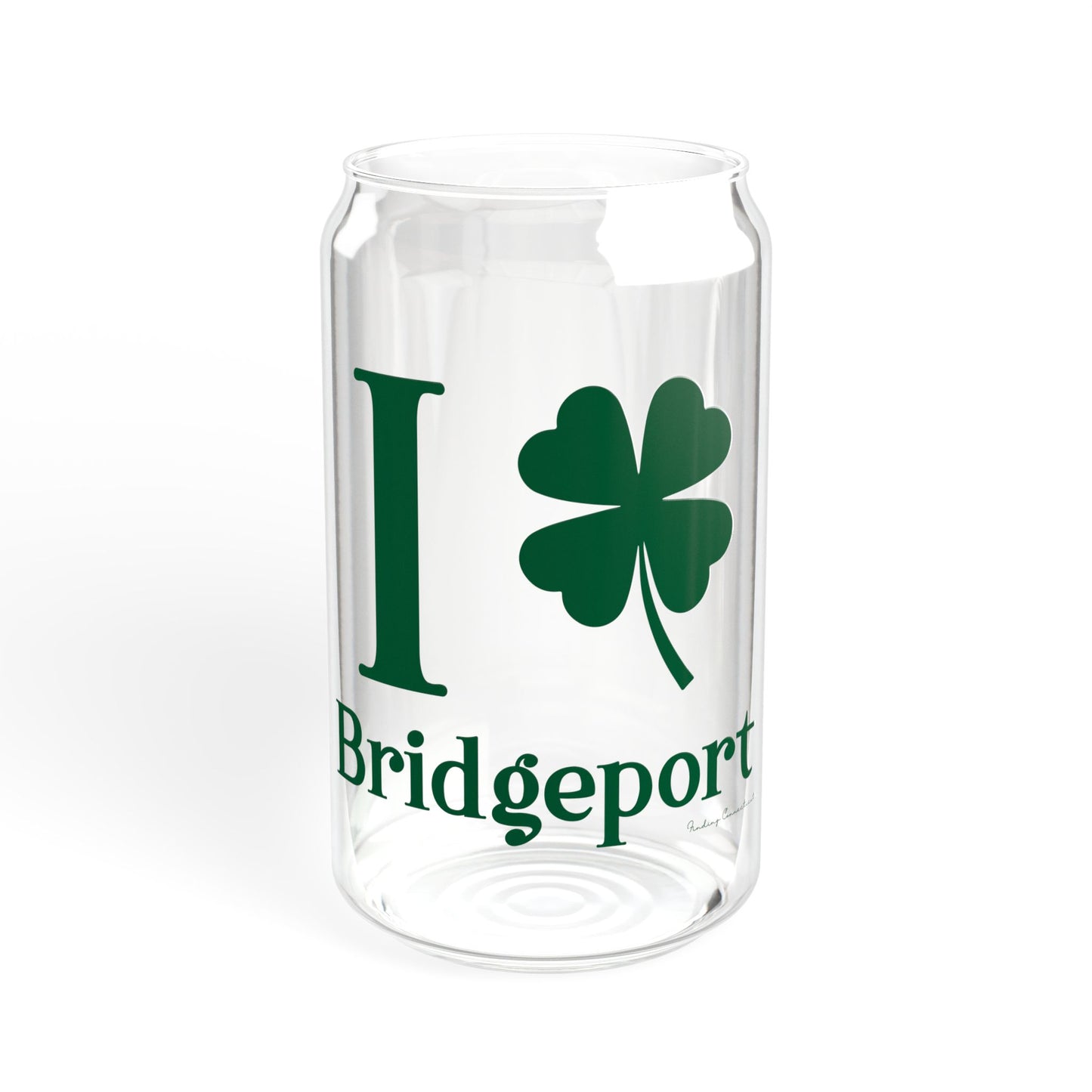 I Clover Bridgeport Sipper Glass, 16oz
