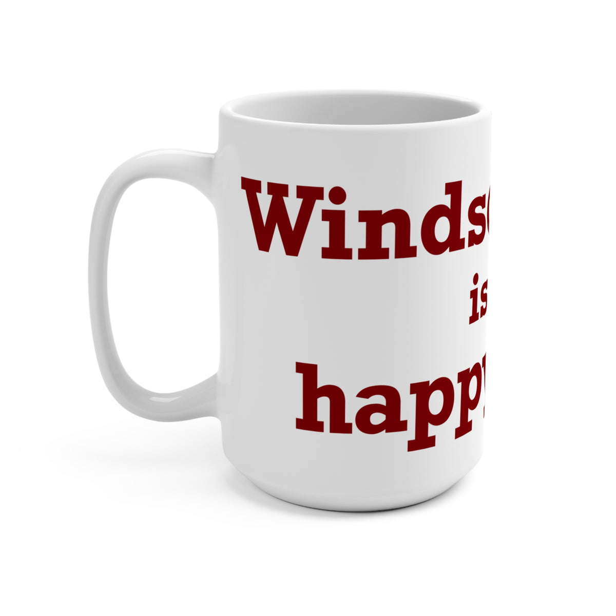 Windsor Locks is My Happy Place Mug 15oz