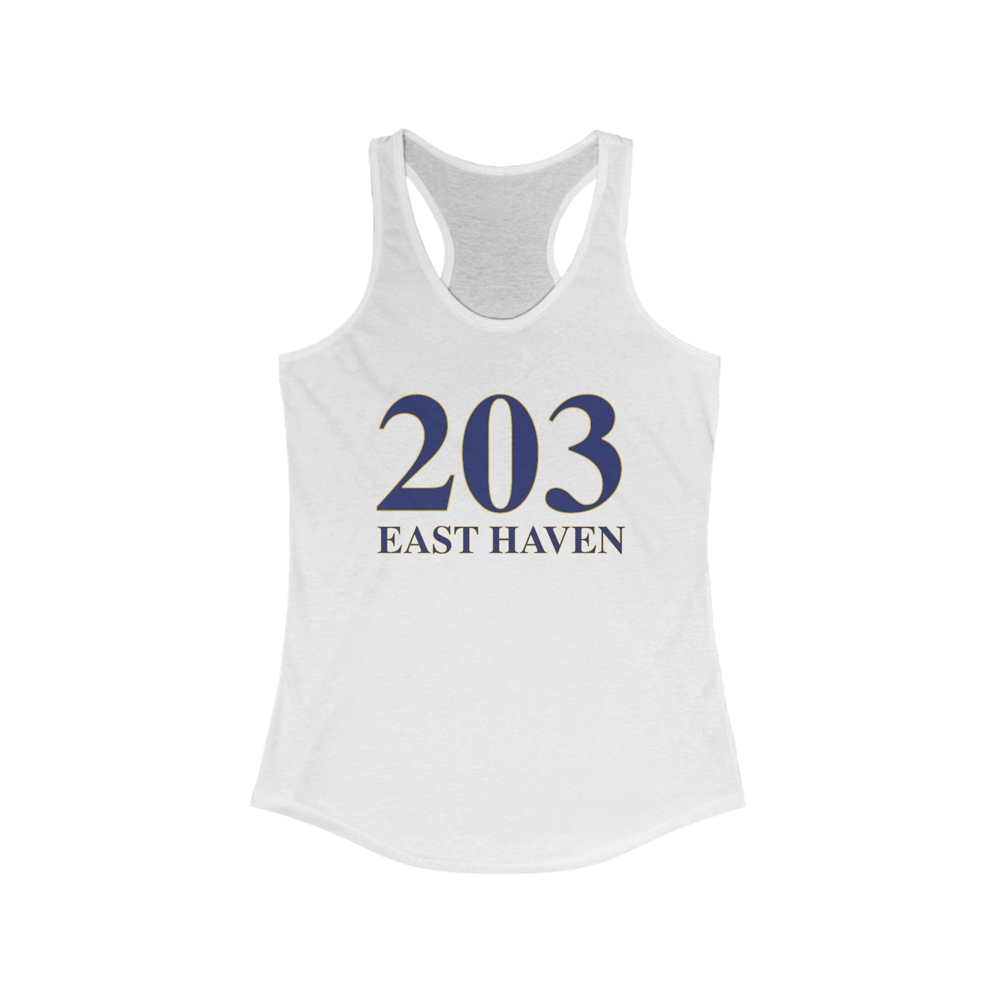 203 East Haven Women's Ideal Racerback Tank